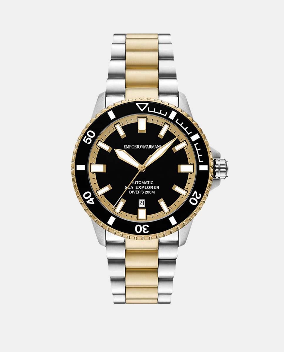 Imagen 0 de Reloj de hombre ar60089 de acero cierre de mariposa Multicolor