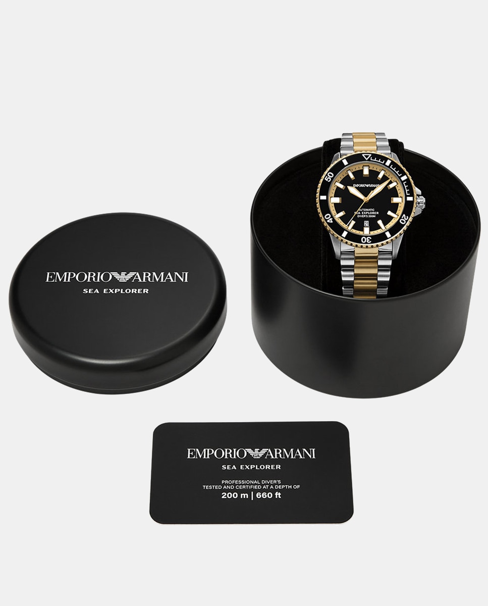 Reloj de hombre ar60089 de acero cierre de mariposa - Emporio Armani - Multicolor Multicolor-5