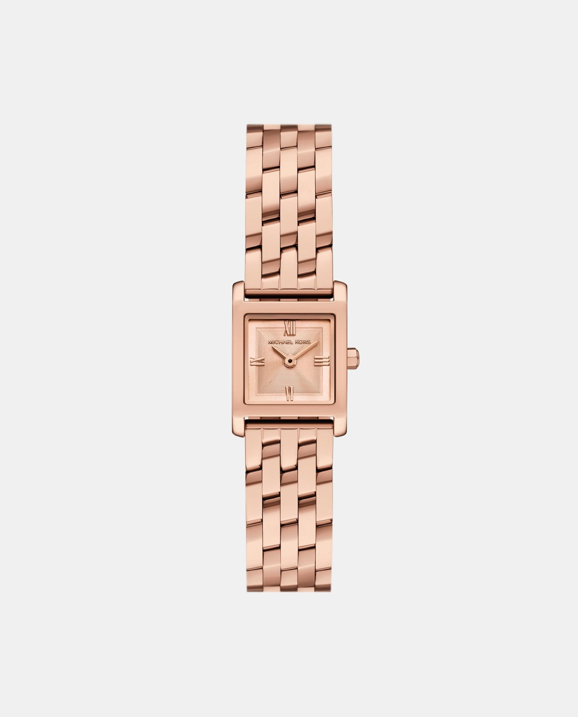 Reloj de mujer georgie mk4932 con caja oro rosa y dos agujas - Michael Kors - Rosa Rosa-1