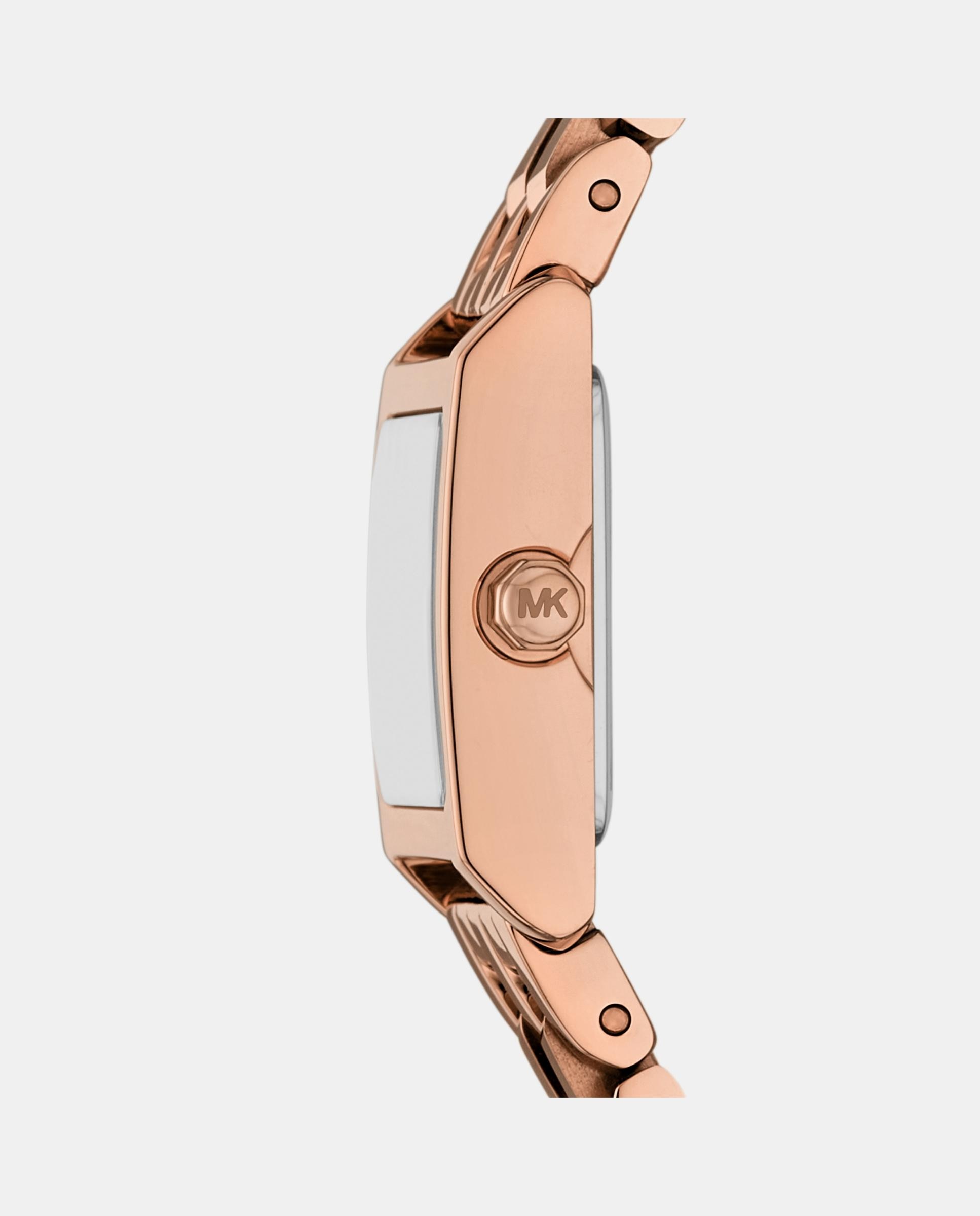 Reloj de mujer georgie mk4932 con caja oro rosa y dos agujas - Michael Kors - Rosa Rosa-3
