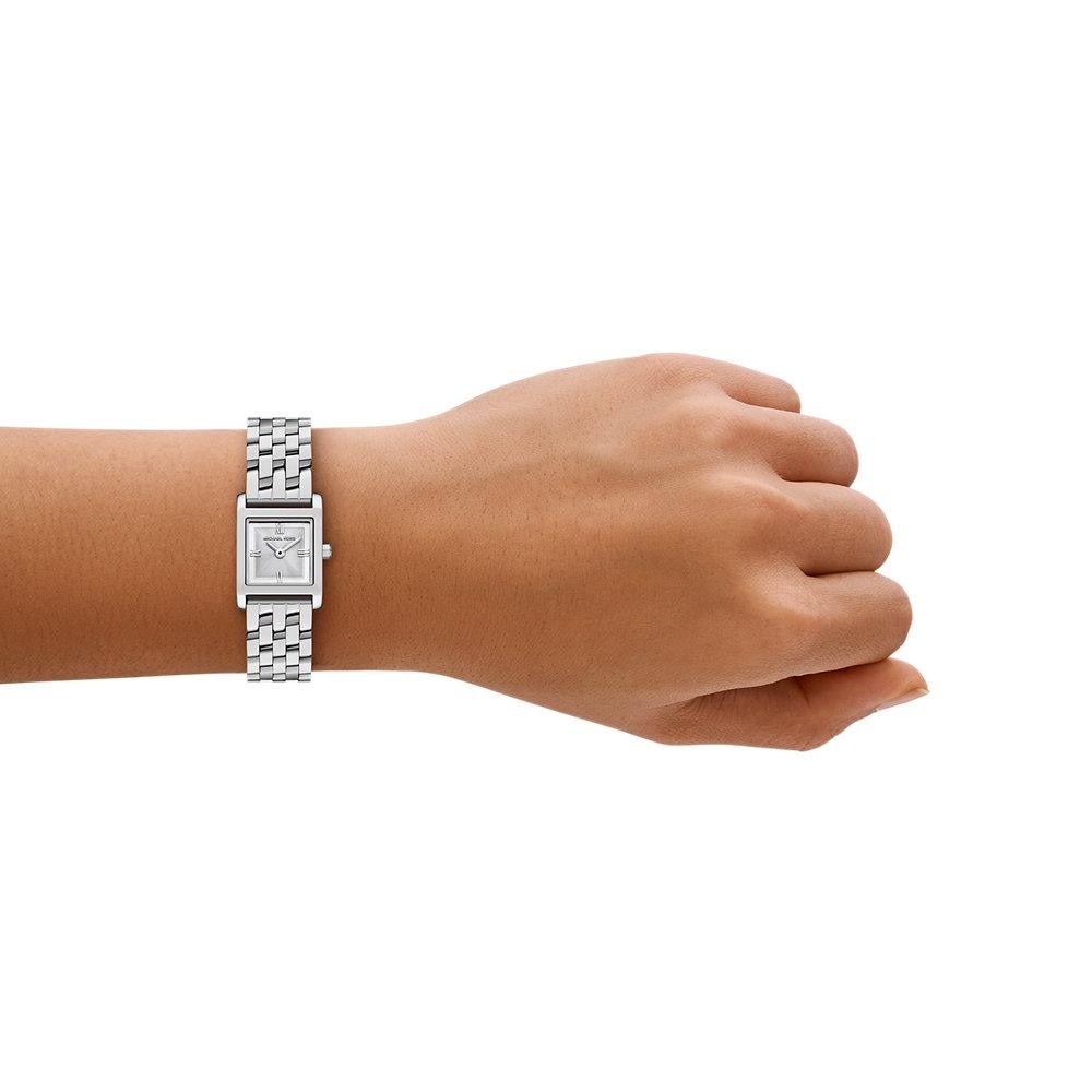 Reloj de mujer georgie mk4933 con caja plateada y dos agujas - Michael Kors - Plateado Plateado-5
