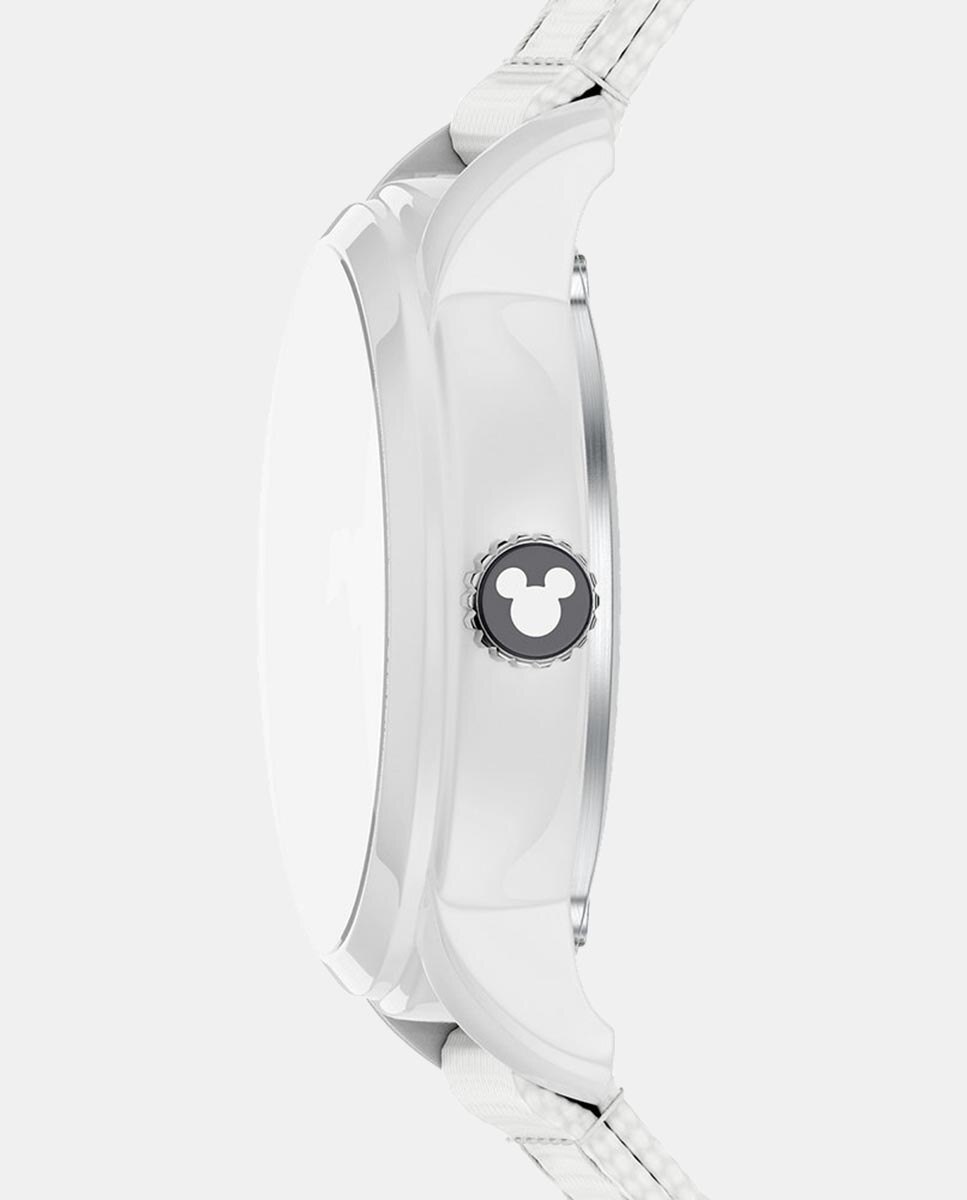 Reloj de hombre mickey mouse con correa de tejido - Fossil - Blanco Blanco-3