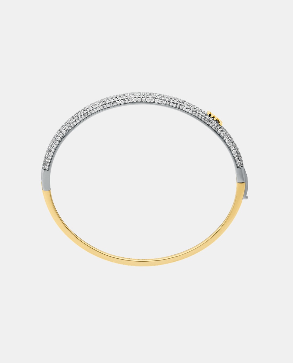 Brazalete de mujer de michael kors con cristales - Dorado Dorado-1