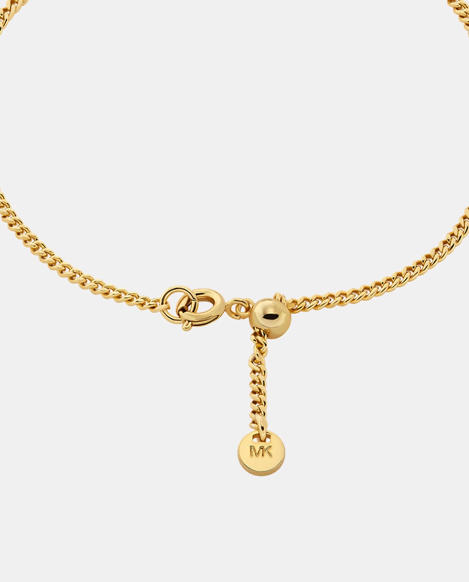 Pulsera de cadena de mujer de michael kors con logotipo - Dorado Dorado-2