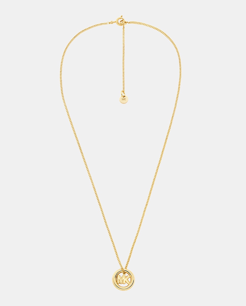 Collar con colgante con logotipo de michael kors - Dorado Dorado-1