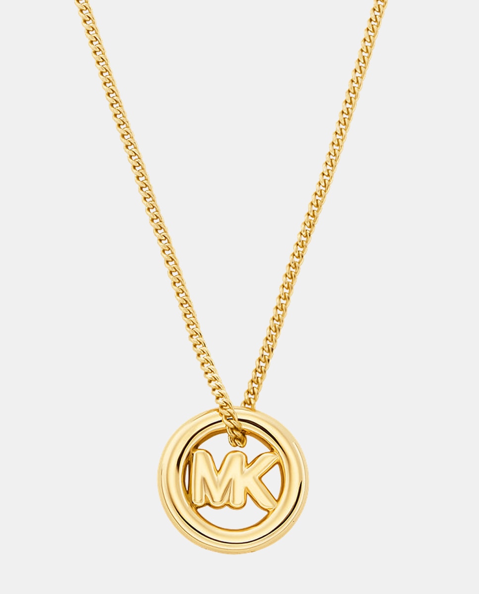 Collar con colgante con logotipo de michael kors - Dorado Dorado-2