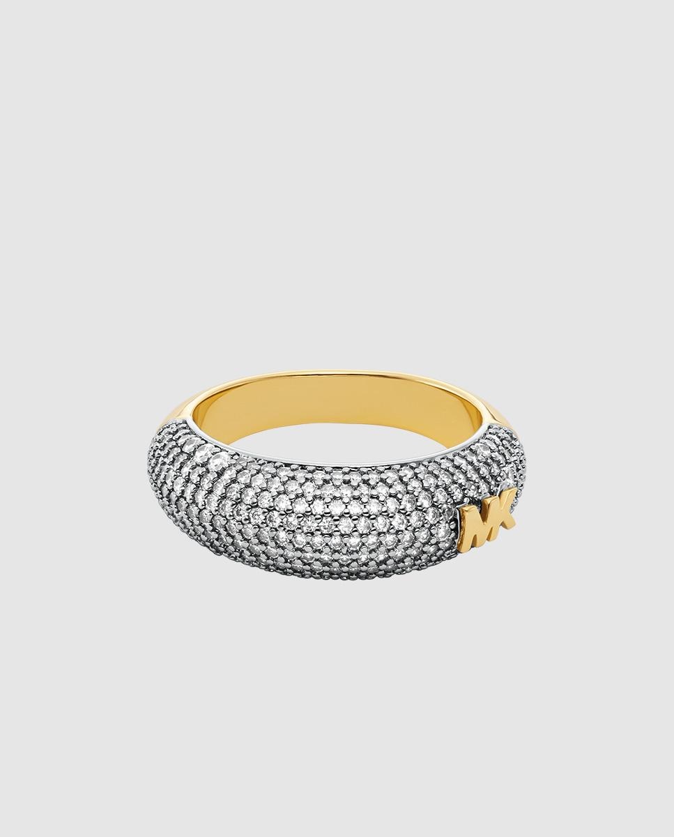 Anillo abovedado de mujer mkj8541931 con pavé - Michael Kors - Dorado Dorado-2