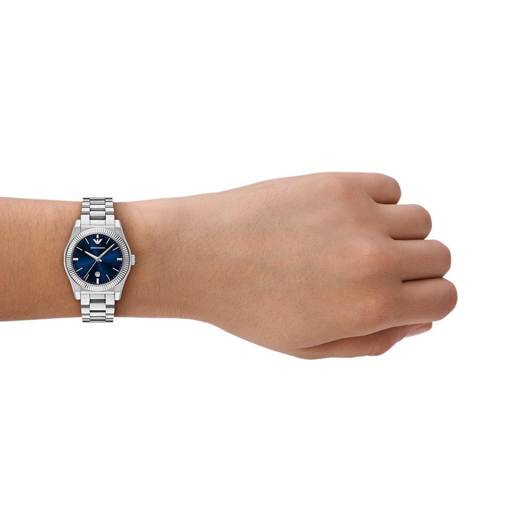Reloj de mujer ar11717 con fecha - Emporio Armani - Plateado Plateado-4