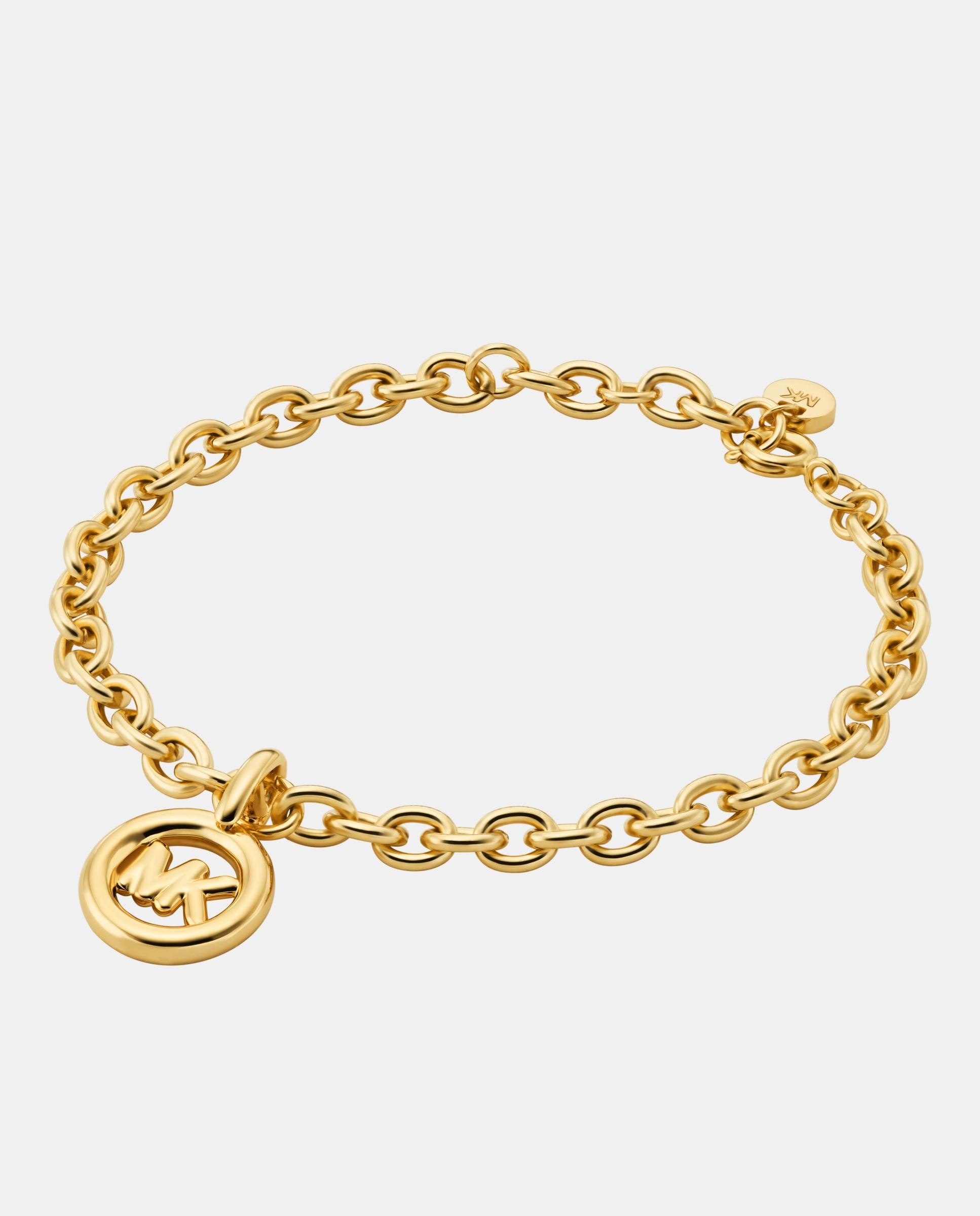 Pulsera con charm de mujer mkj8578710 con logotipo - Michael Kors - Dorado Dorado-1