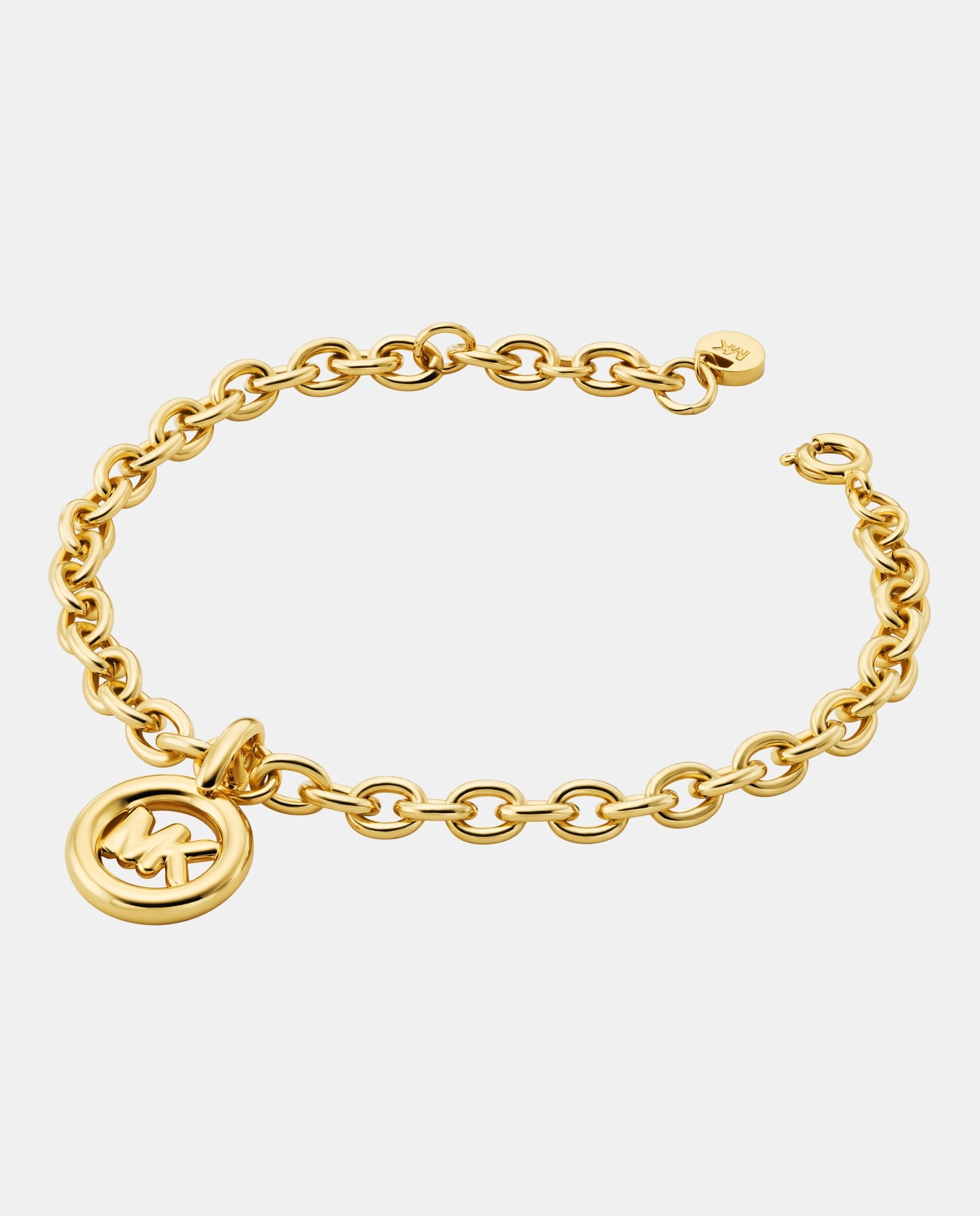 Pulsera con charm de mujer mkj8578710 con logotipo - Michael Kors - Dorado Dorado-2
