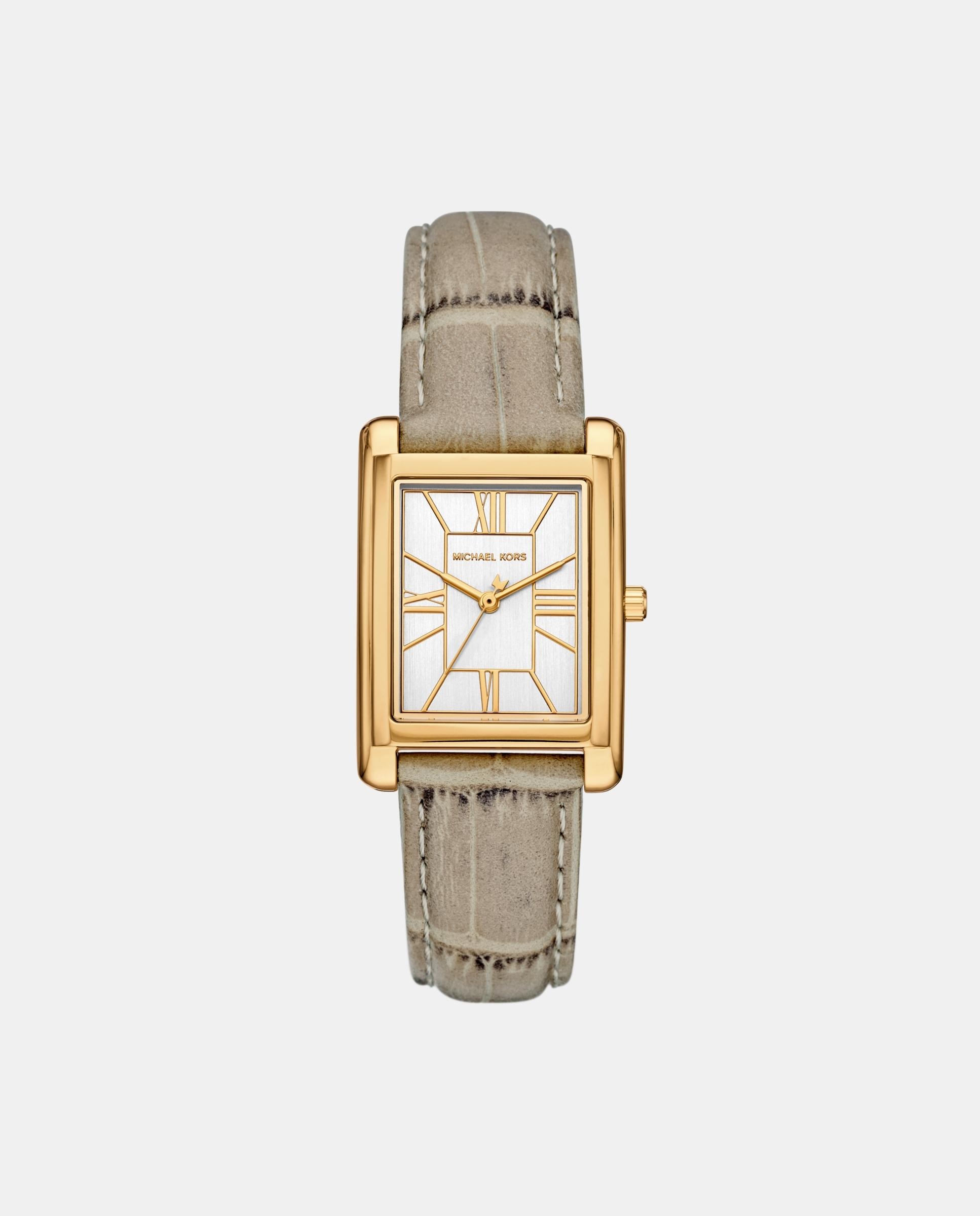 Reloj de mujer essex mk4964 con correa de piel y tres agujas - Michael Kors - Oro Oro-1