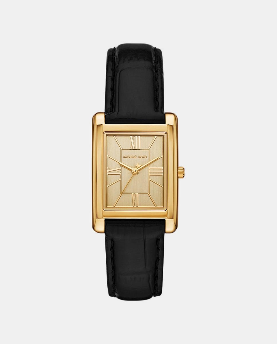 Reloj de mujer essex mk4965 de piel - Michael Kors - Negro Negro-1