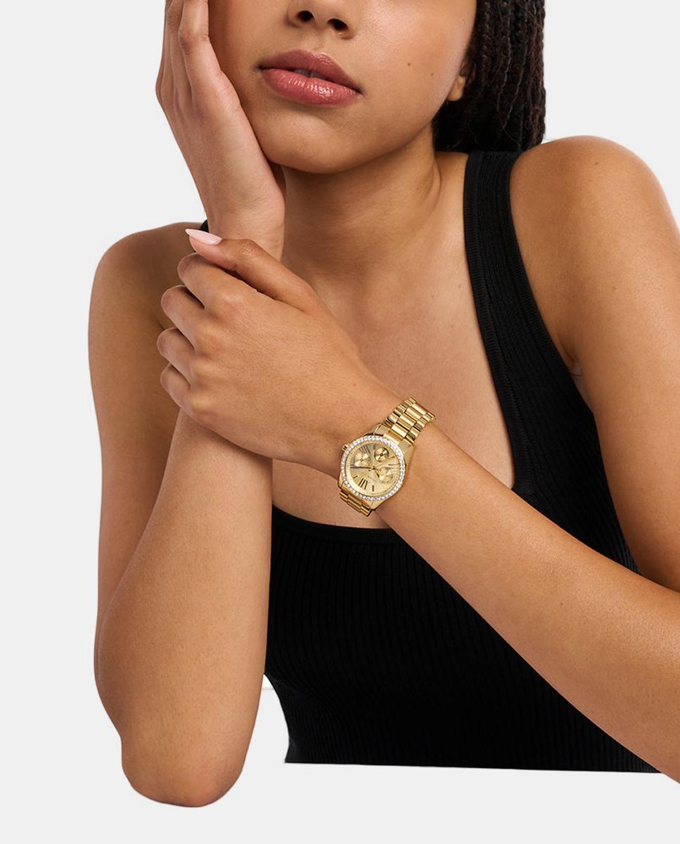 Reloj de mujer lexington mk4982 multifunción con caja dorada - Michael Kors - Oro Oro-5