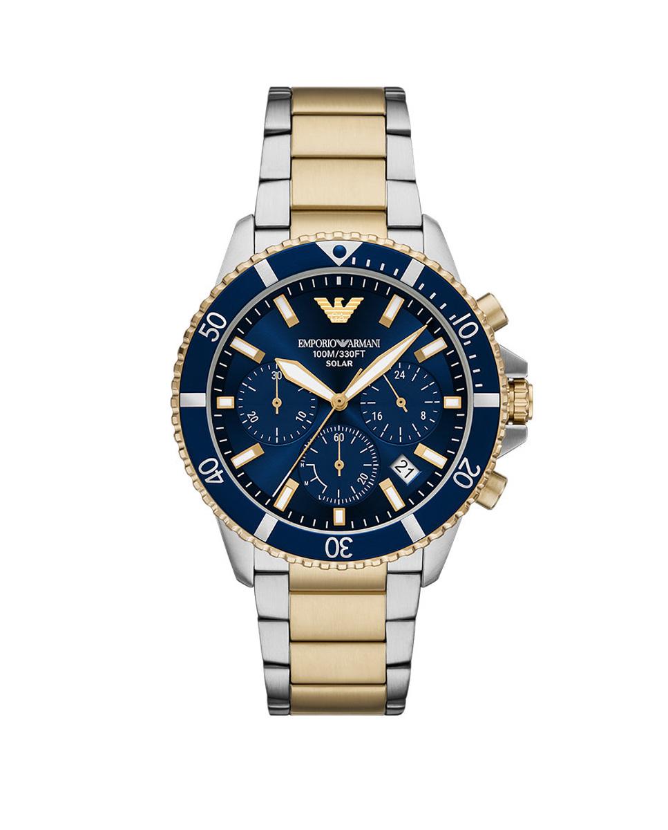 Imagen 0 de Reloj de hombre ar11740 de acero cierre desplegable Multicolor