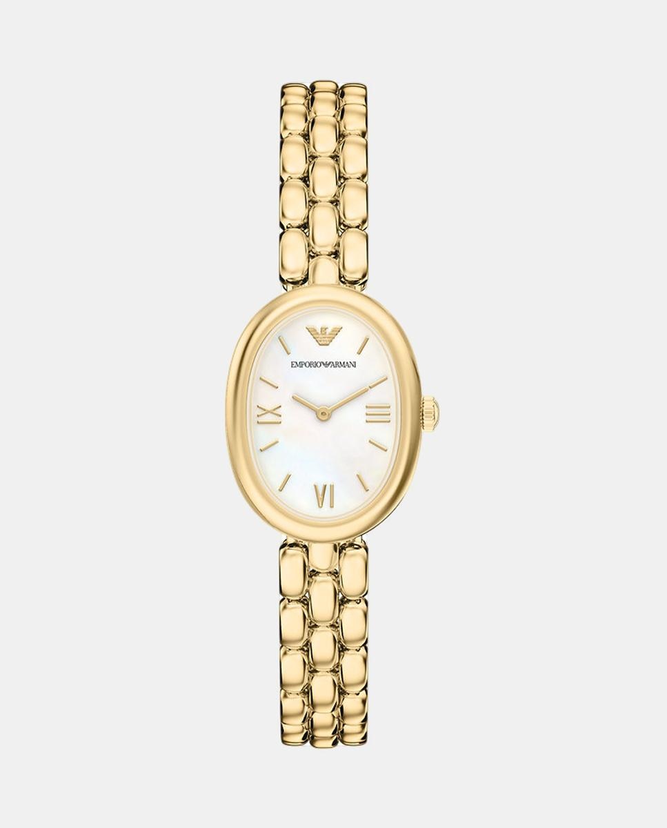 Reloj de mujer ar11777 de acero cierre de mariposa - Emporio Armani - Dorado Dorado-1