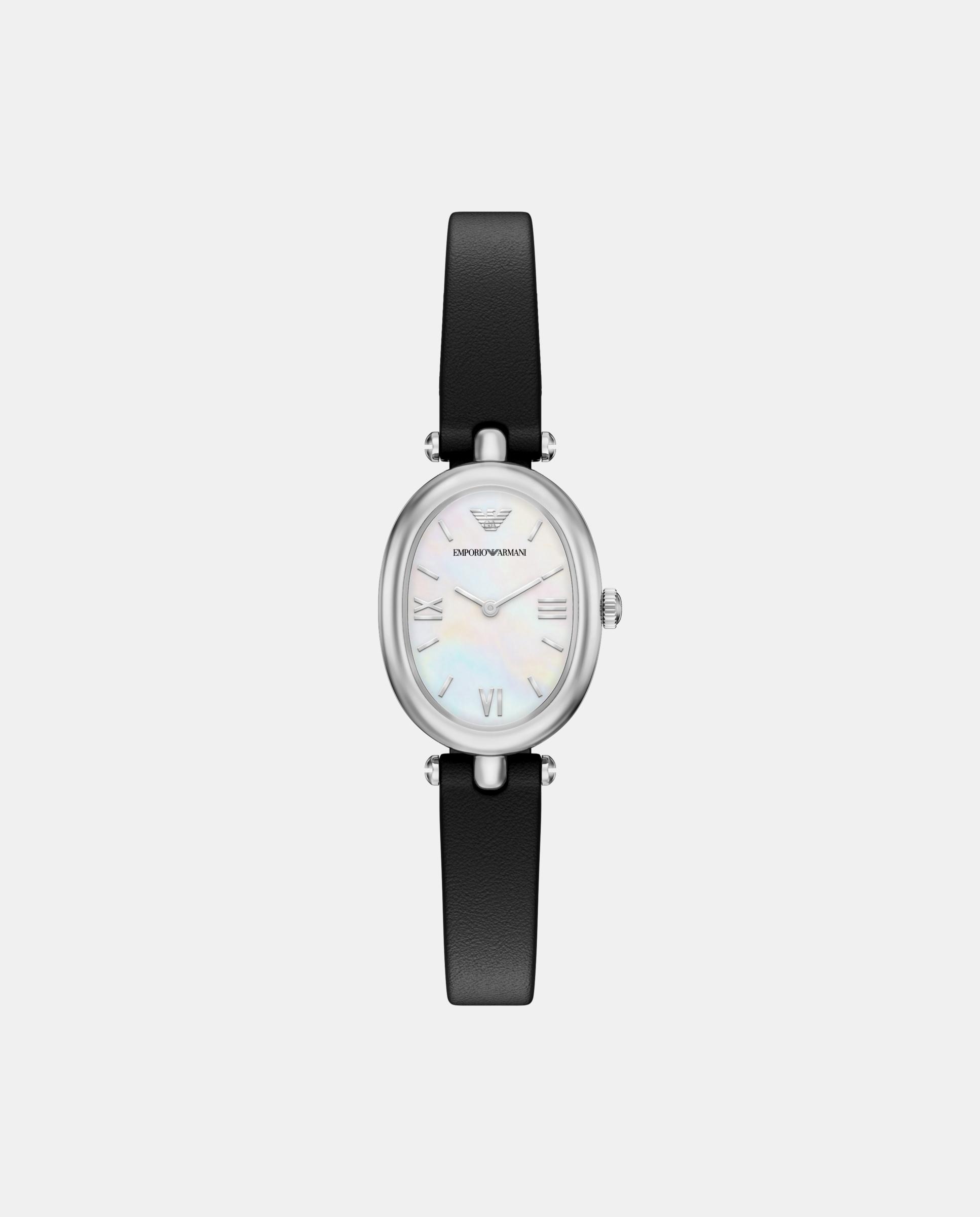 Imagen 0 de Reloj de mujer sinfonia ar11778 con correa de piel Plateado
