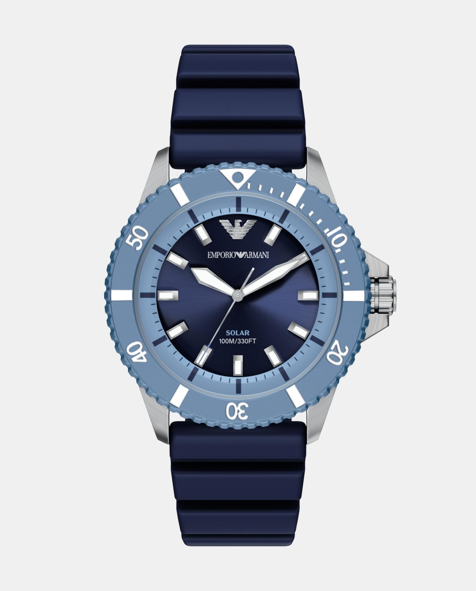 Reloj de hombre solar world explorer de emporio armani con tres agujas