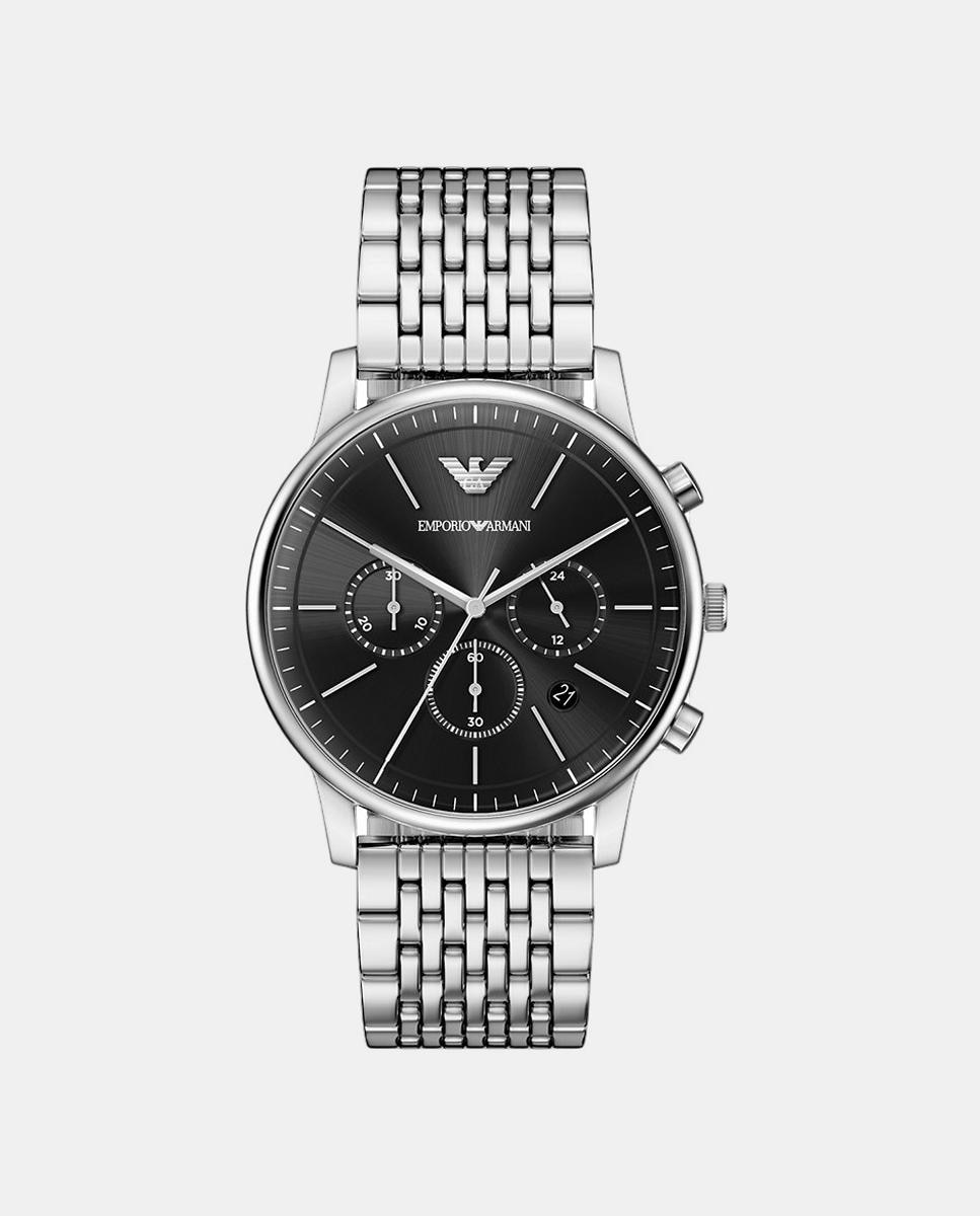 Reloj de hombre ar11772 de acero cierre de mariposa - Emporio Armani - Plateado Plateado-1