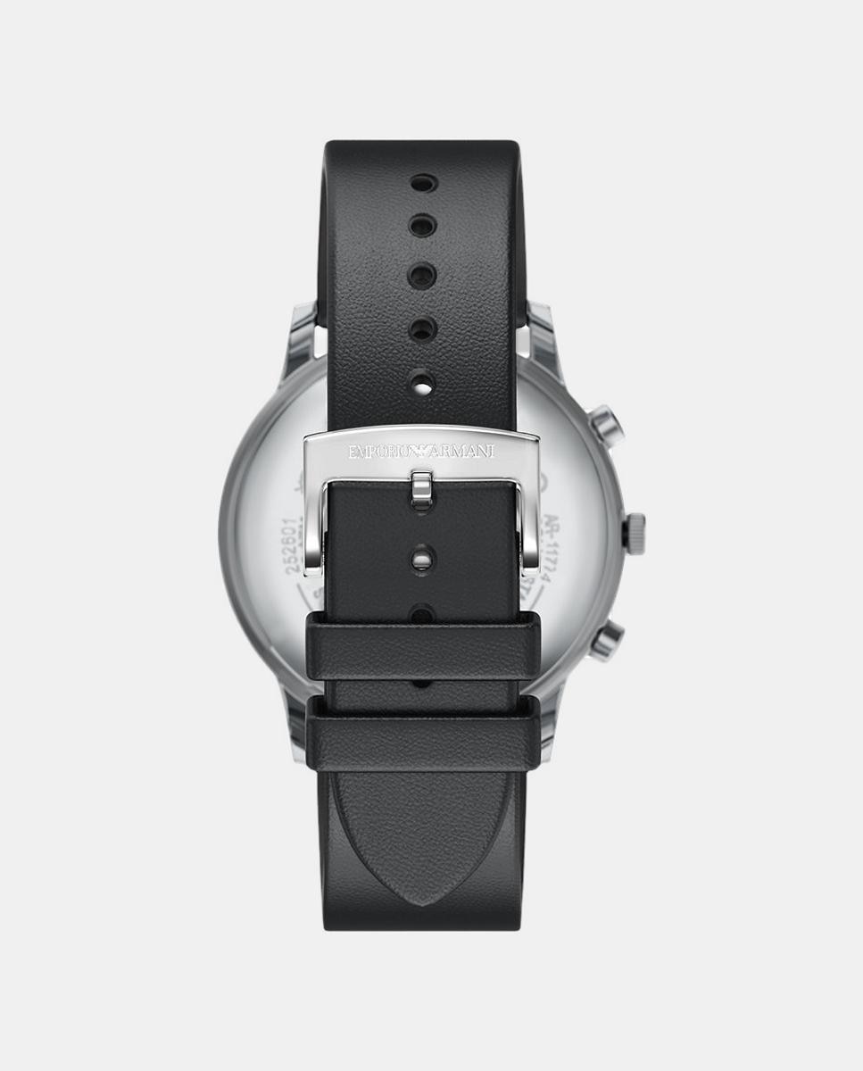 Reloj de hombre ar11774 de piel con cierre de hebilla - Emporio Armani - Negro Negro-2