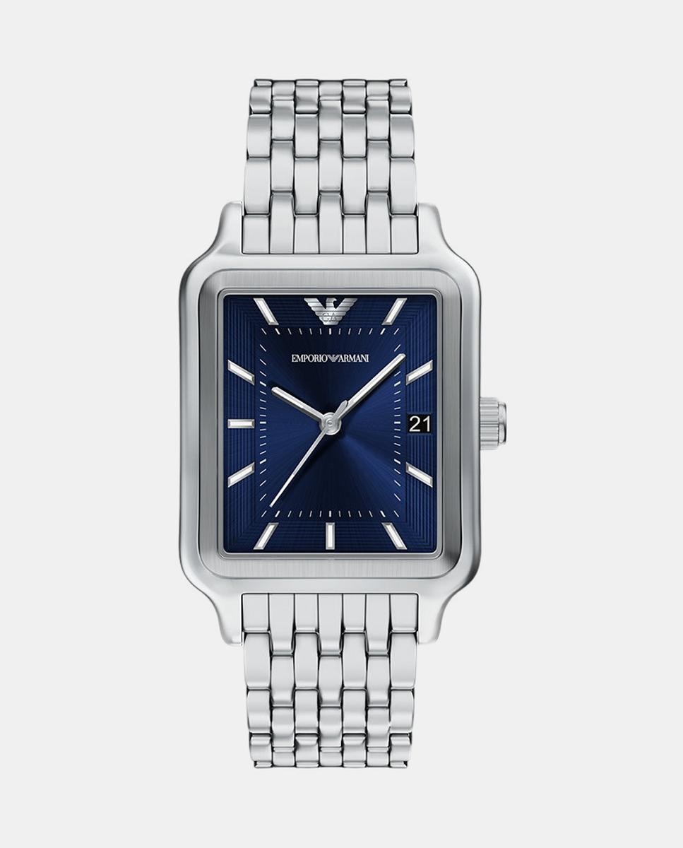 Reloj de hombre ar11754 de acero cierre de mariposa - Emporio Armani - Plateado Plateado-1