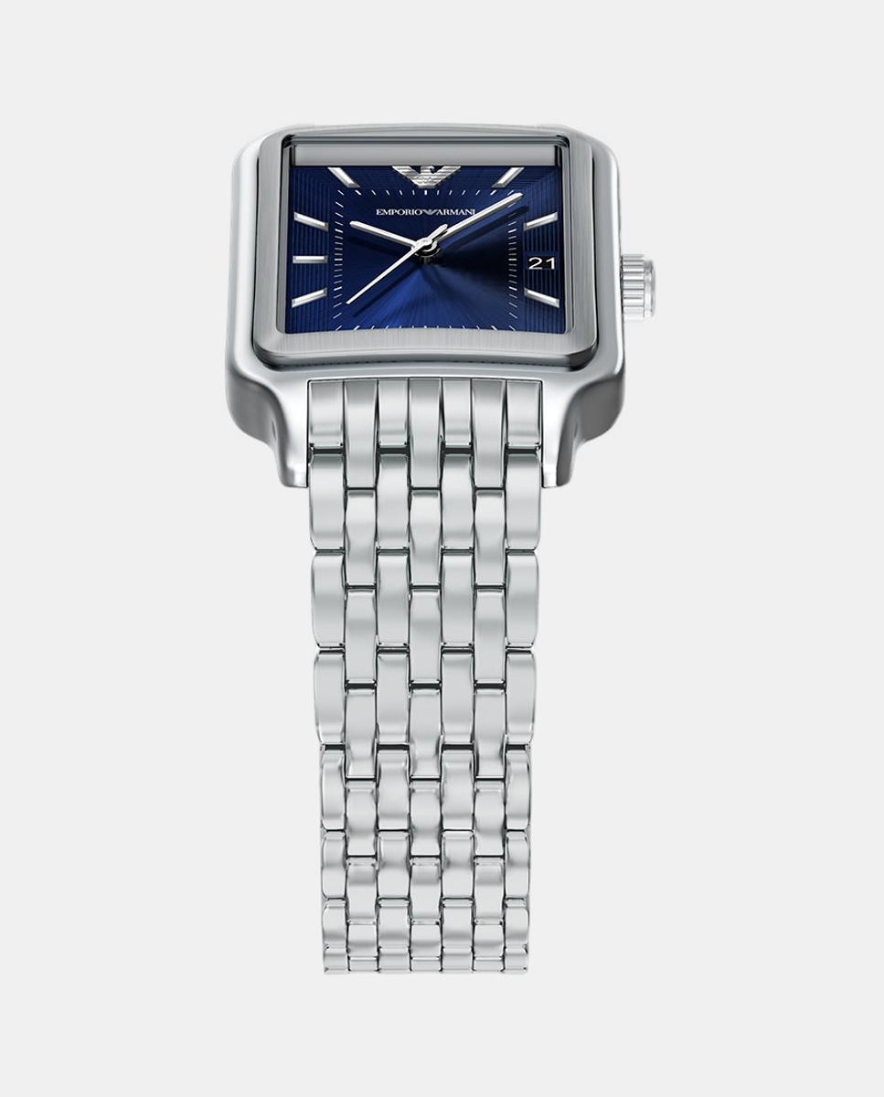 Reloj de hombre ar11754 de acero cierre de mariposa - Emporio Armani - Plateado Plateado-4