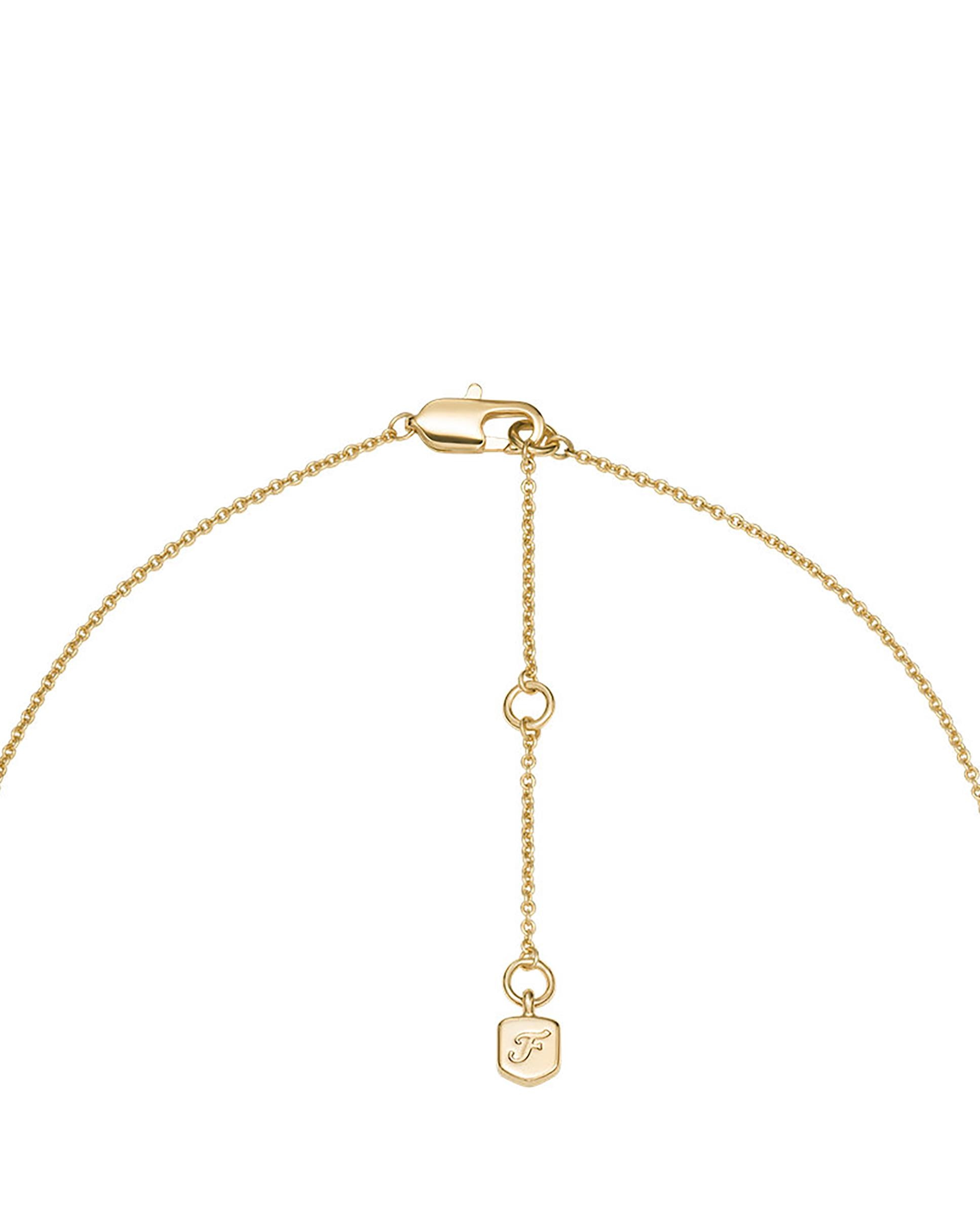 Collar de secciones de mujer sutton heartbeat de fossil ja7298710 - Dorado Dorado-4