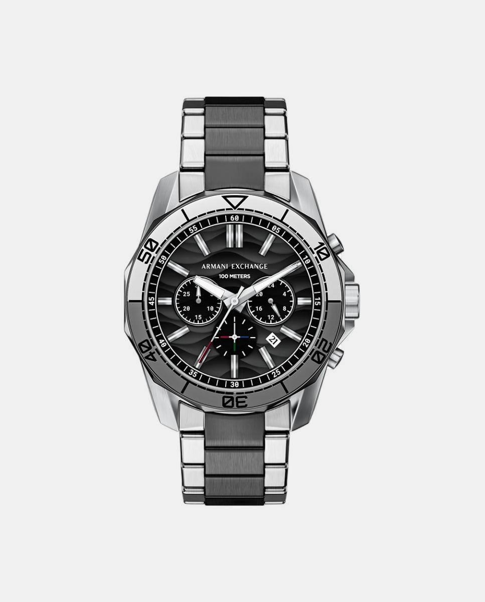 Reloj de hombre armani exchange de acero inoxidable con cronógrafo Multicolor Multicolor-1