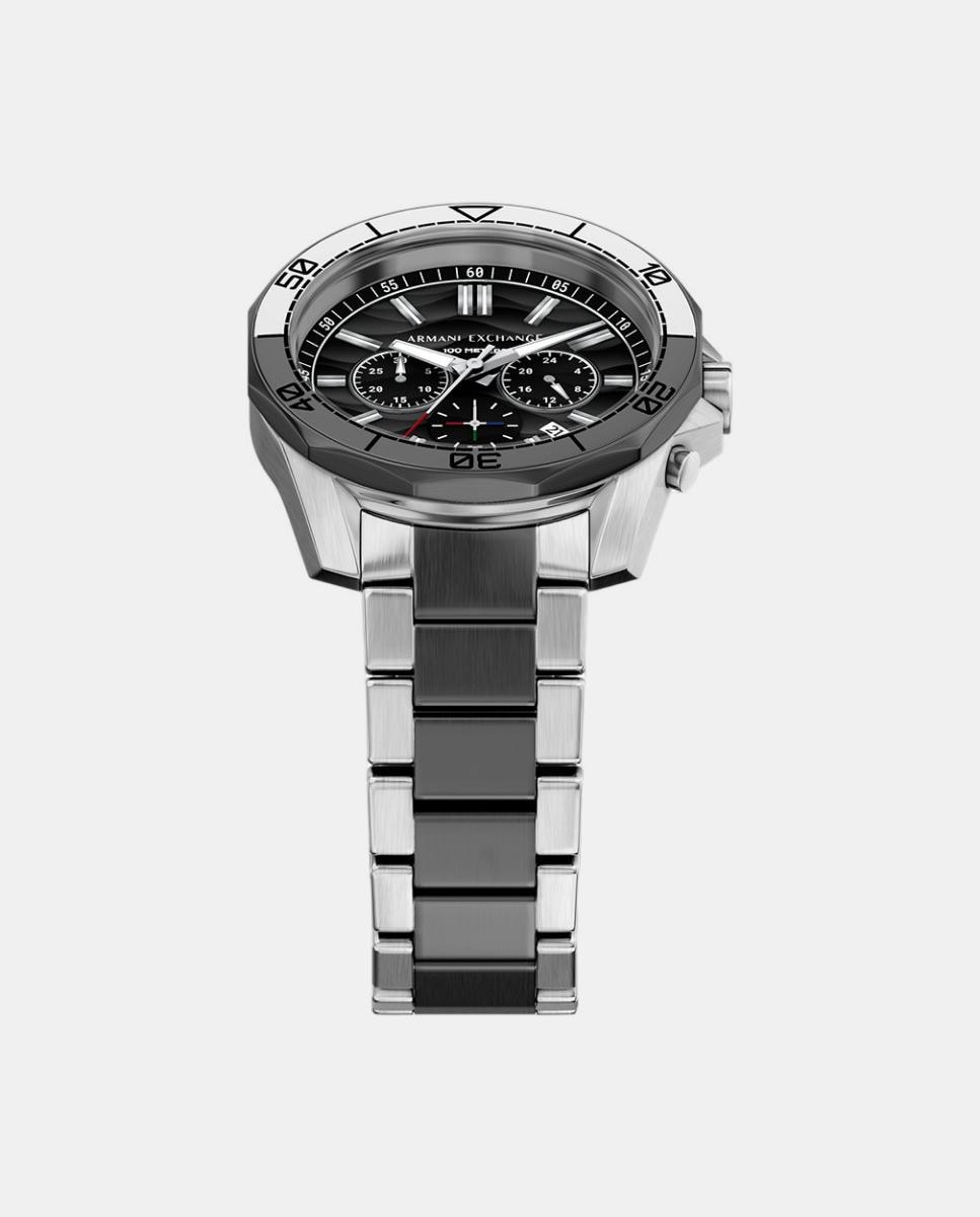 Reloj de hombre armani exchange de acero inoxidable con cronógrafo Multicolor Multicolor-4