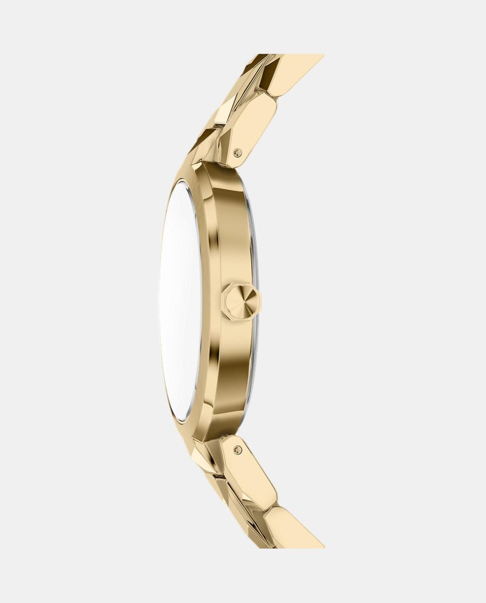 Reloj de mujer armani exchange de dos agujas de acero inoxidable - Dorado Dorado-3