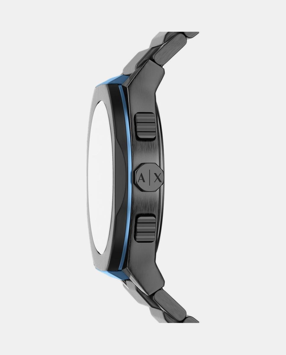 Imagen 3 de Reloj de hombre sync armani exchange de acero inoxidable con cronógrafo - Dorado Dorado
