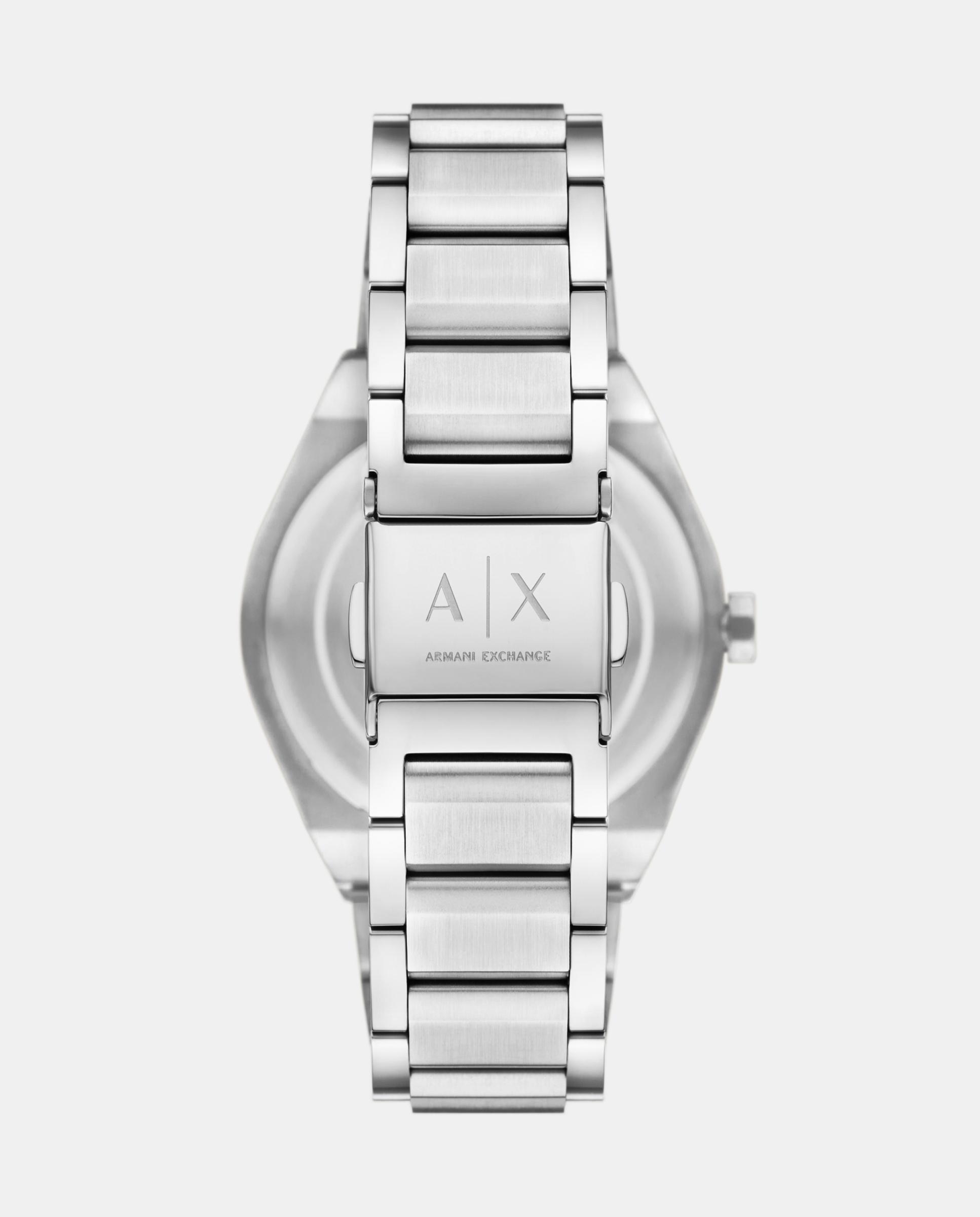 Reloj de mujer de armani exchange de acero inoxidable con tres agujas - Plateado Plateado-2
