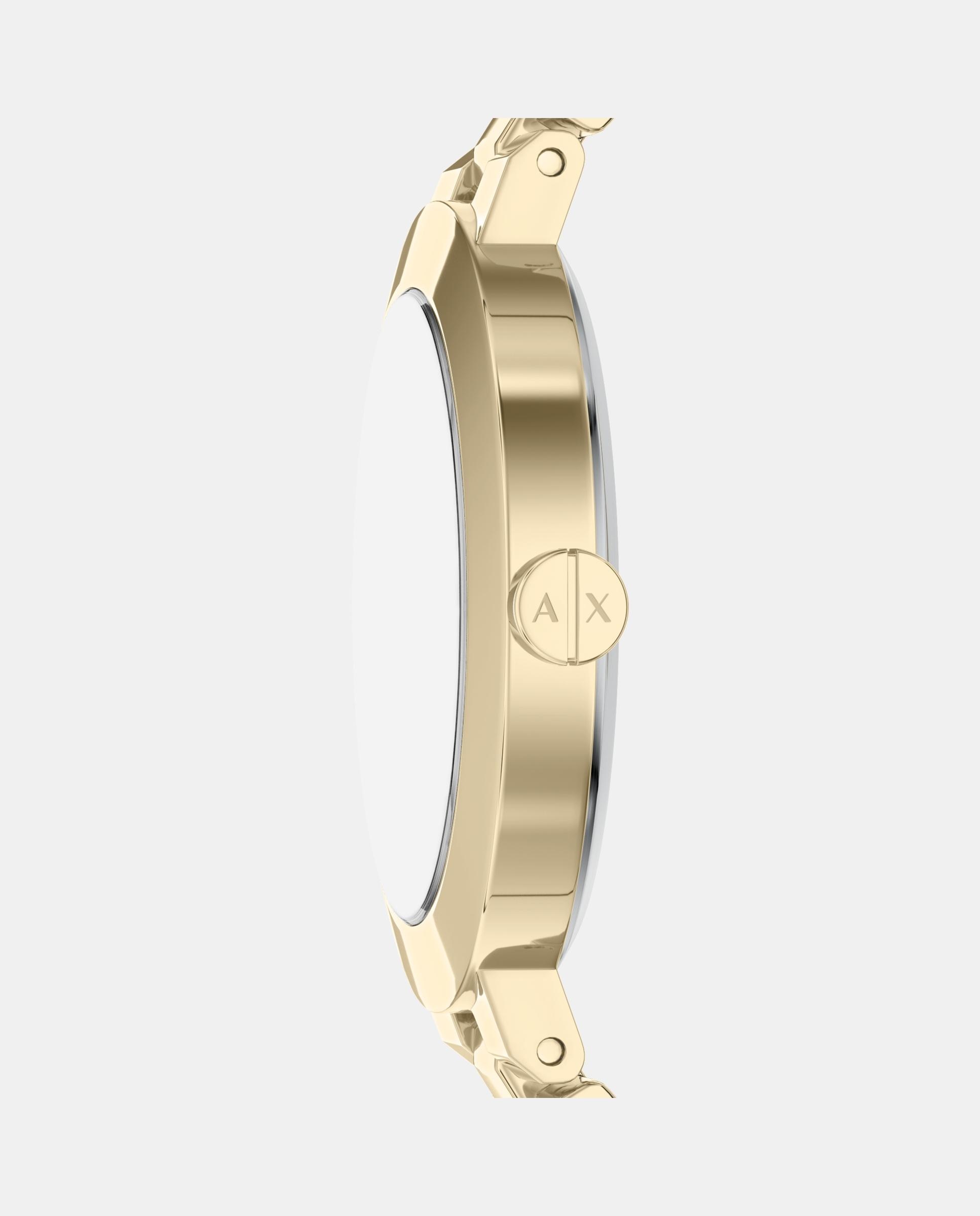 Reloj de mujer ax7177set de acero inoxidable - Armani Exchange - Dorado Dorado-3