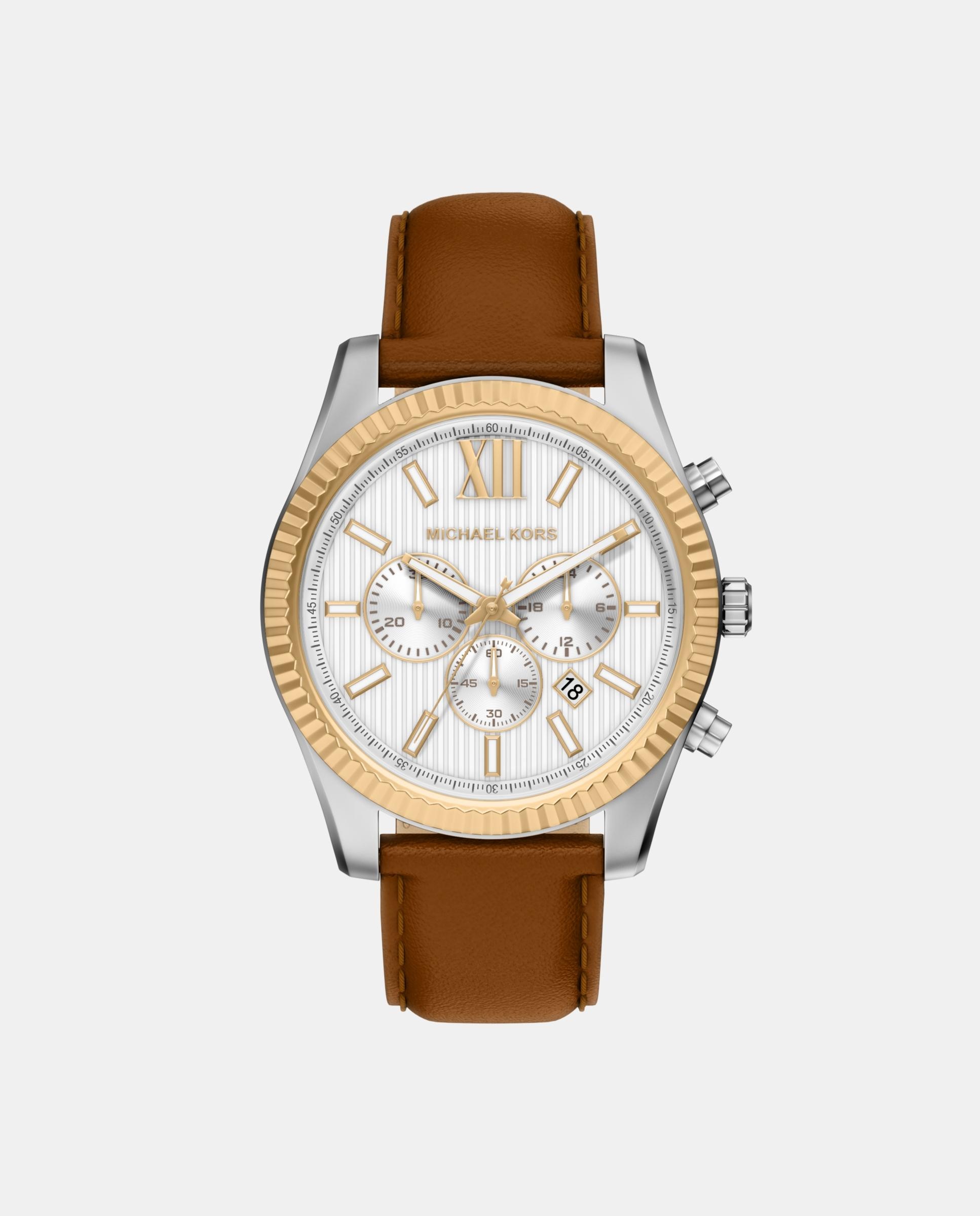 Imagen 1 de Reloj de hombre lexington mk9257 con cronógrafo y correa de piel Multicolor
