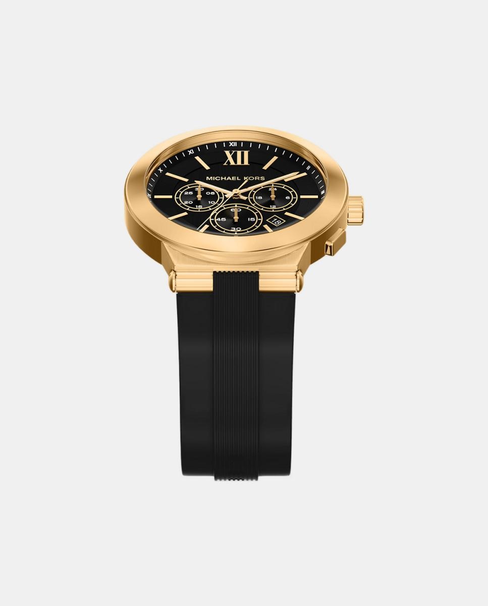 Imagen 4 de Reloj de hombre billie mk9253 de silicona - Michael Kors - Negro Negro