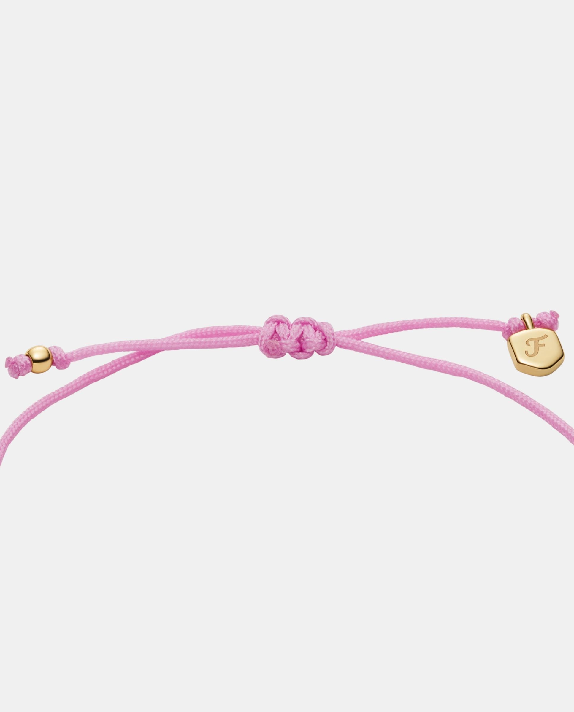 Imagen 3 de Pulsera de mujer sutton ja7314710 de latón y cierre deslizante - Fossil - Rosa Rosa