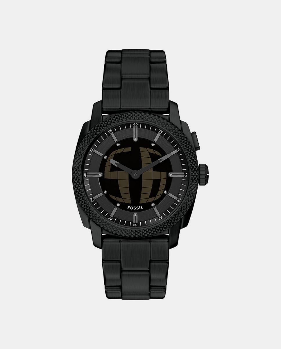 Imagen 0 de Reloj de hombre machine de acero Negro