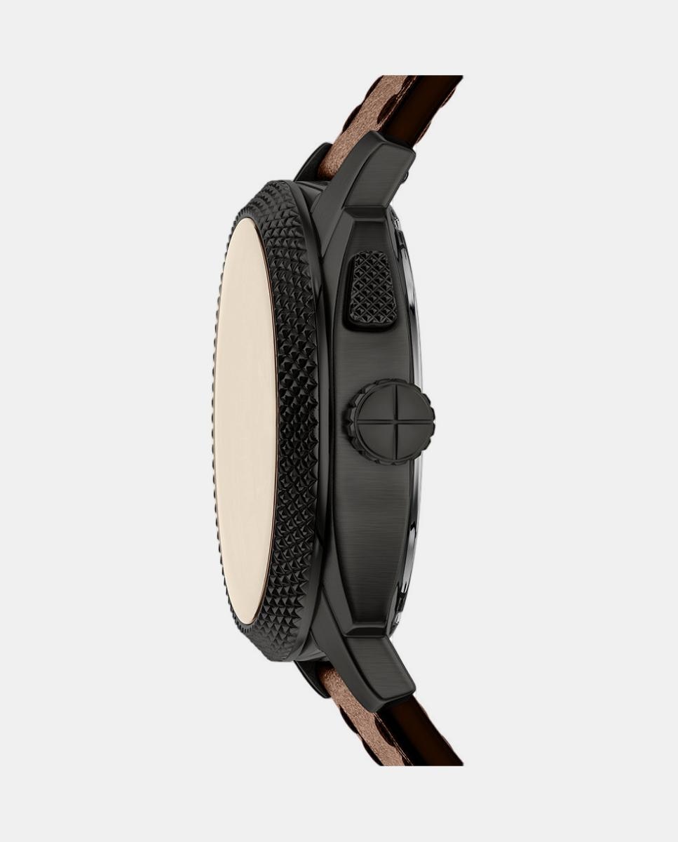 Reloj de hombre machine de piel - Fossil - Marrón Marrón-3