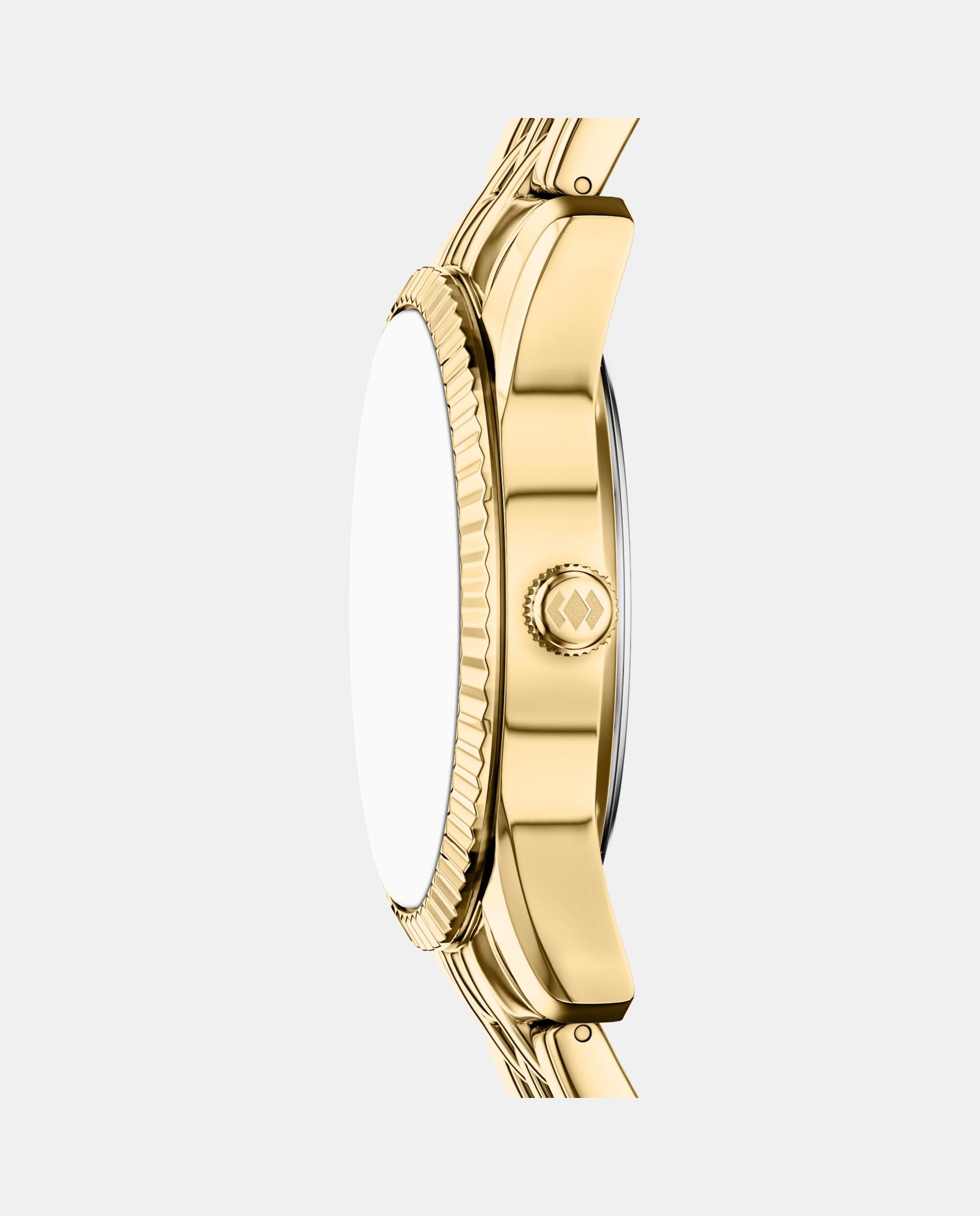 Reloj de mujer es5460 scarlette con tres agujas y fecha - Fossil - Dorado Dorado-3