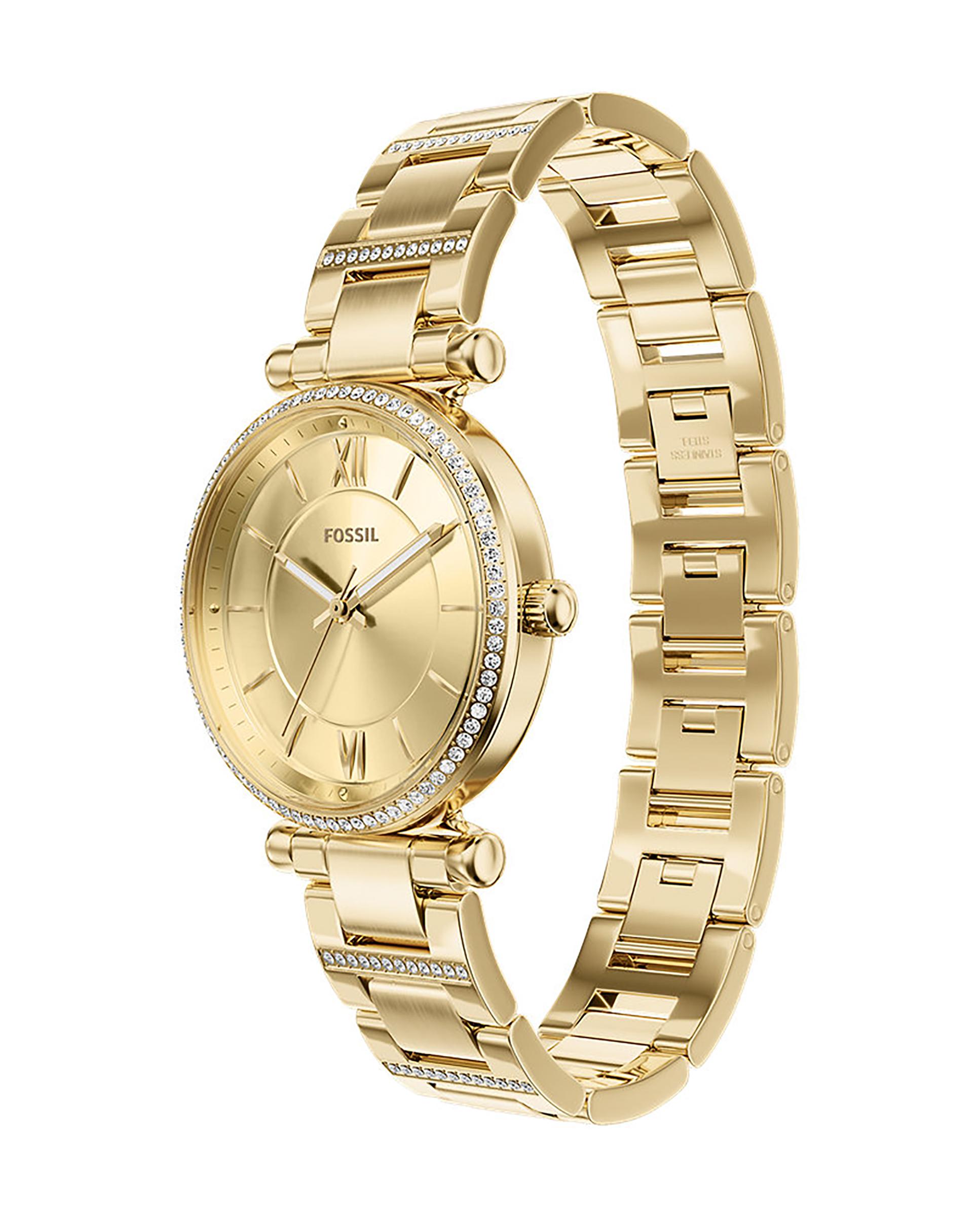 Reloj de mujer carlie es5465 de acero - Fossil - Dorado Dorado-6