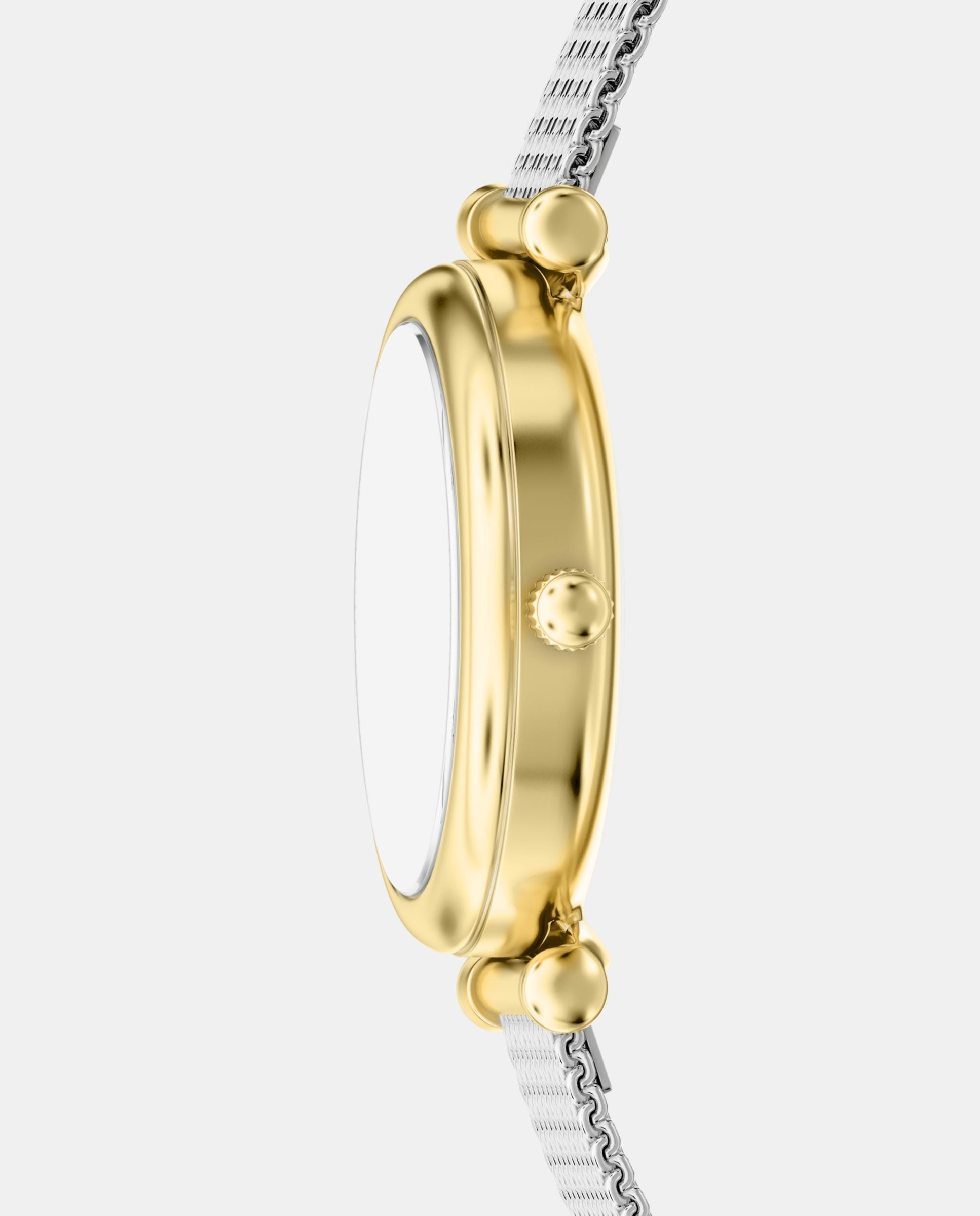 Reloj de mujer carlie mini de acero inoxidable con tres agujas - Fossil - Dorado Dorado-3