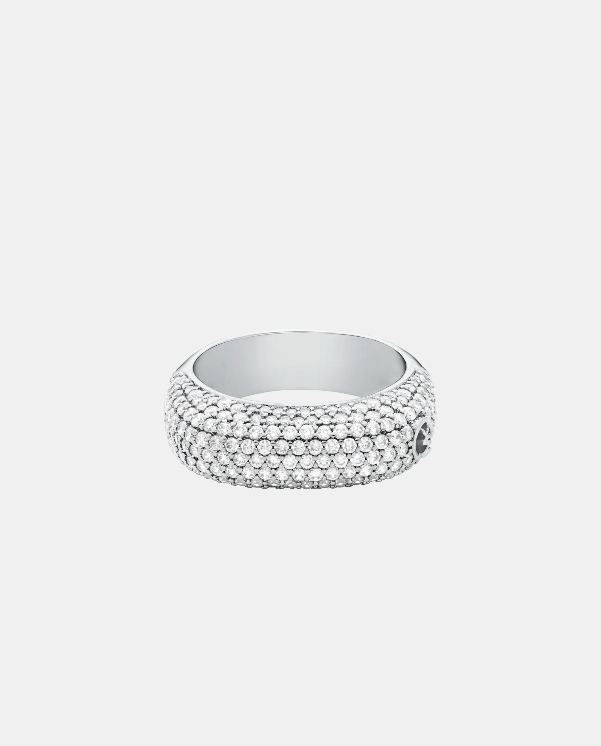 Anillo cuadrado suave de mujer mkj8602040 - Michael Kors - Plateado Plateado-2