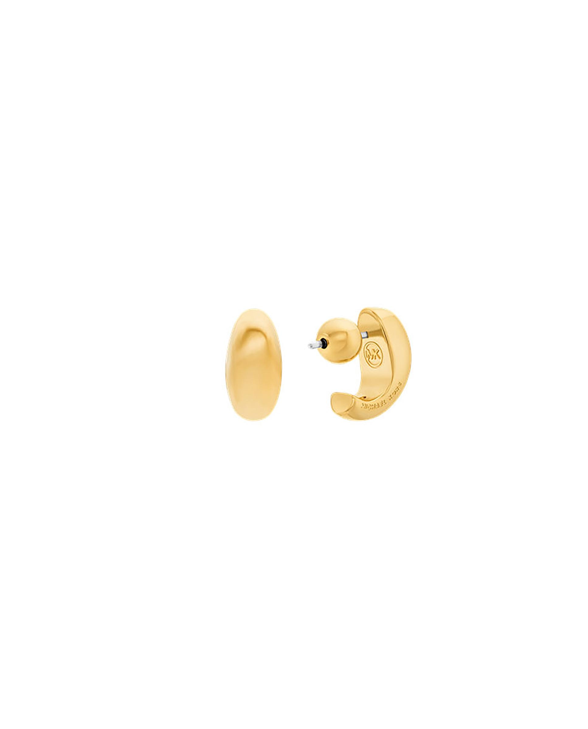 Pendientes de botón esculturales michael kors - Rosa Rosa-2