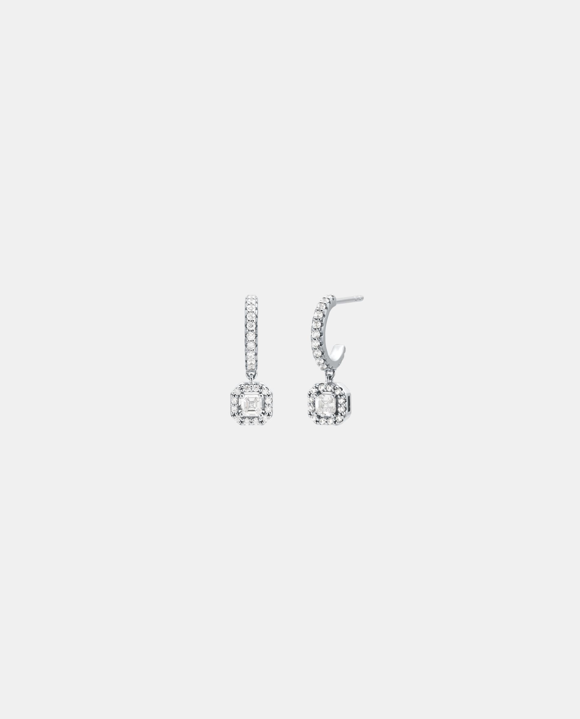 Imagen 0 de Pendientes colgantes de mujer mkc1841040 de plata de ley Plateado