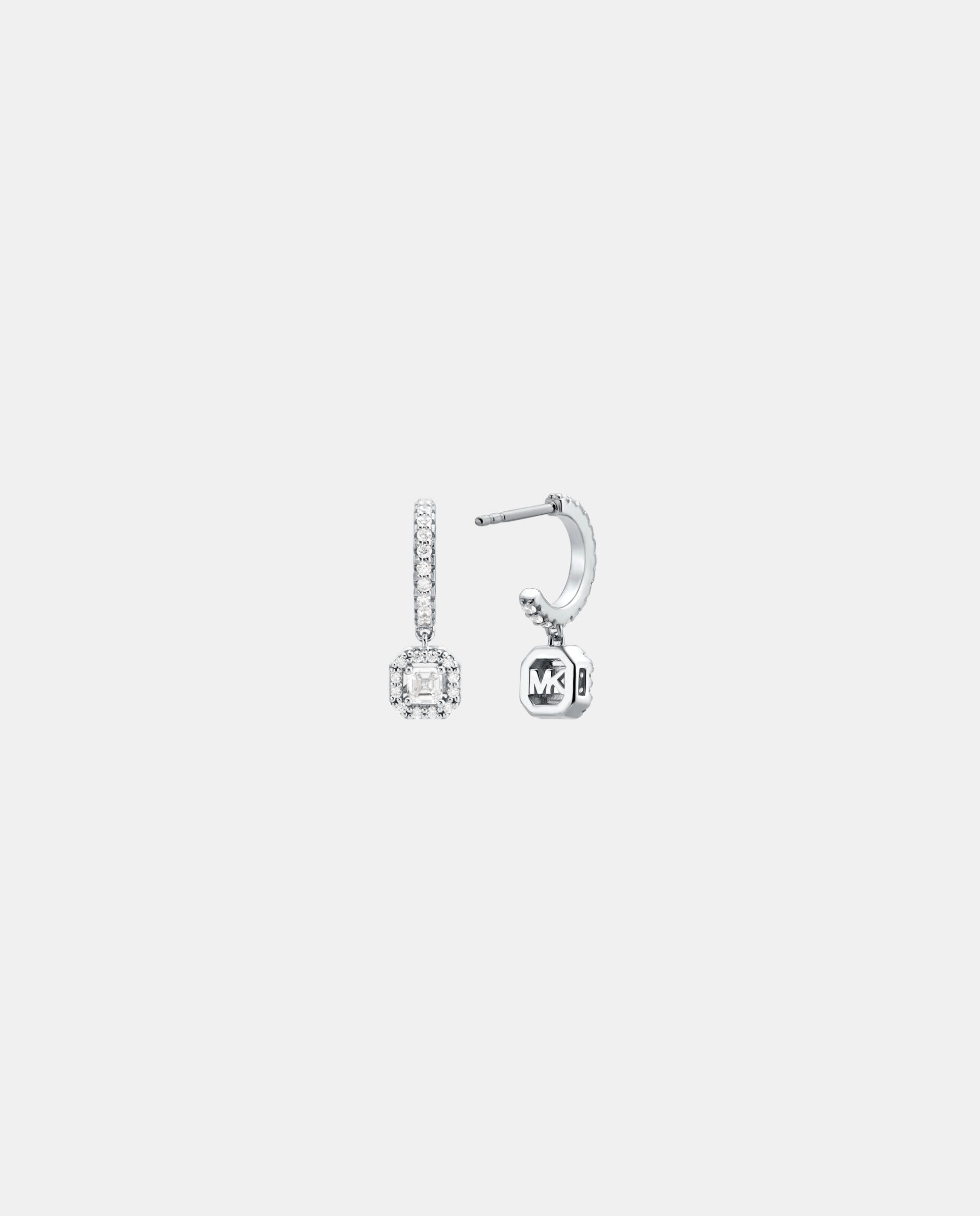 Pendientes colgantes de mujer mkc1841040 de plata de ley - Michael Kors - Plateado Plateado-2