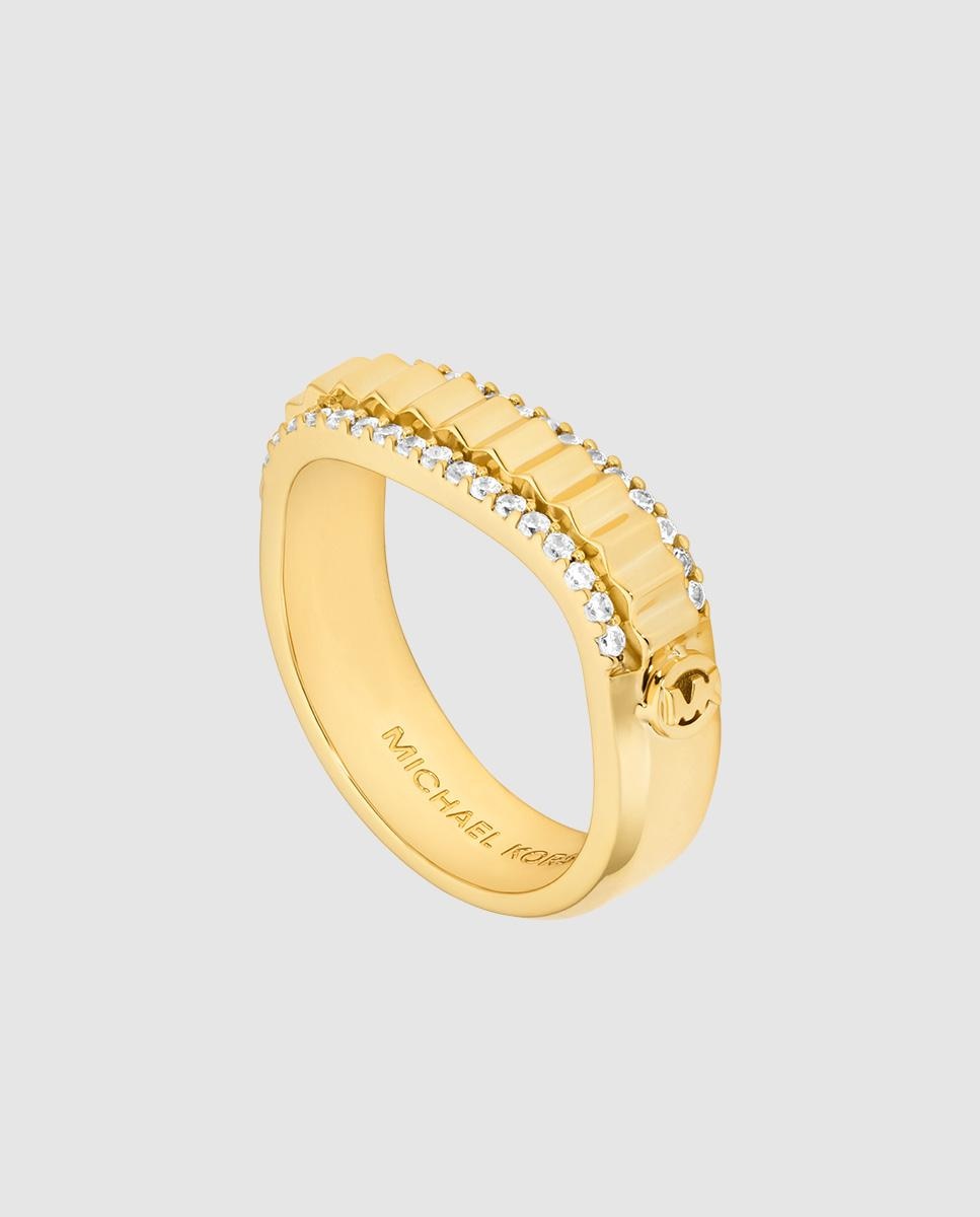 Anillo lexington de mujer mkj8611710 - Michael Kors - Dorado Dorado-3