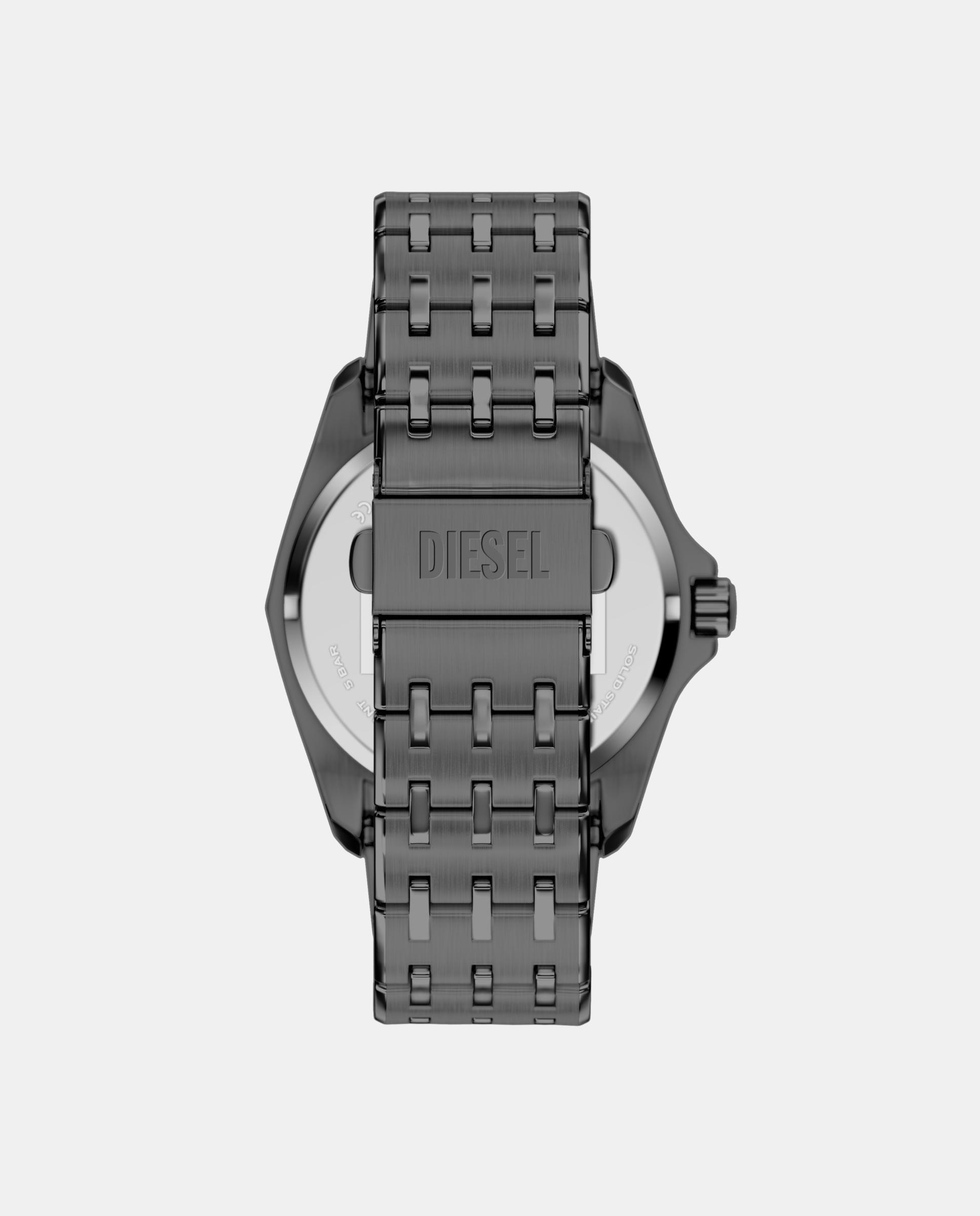 Reloj de hombre stinger dz2238 de acero inoxidable con tres agujas - Diesel - Bronce Bronce-2