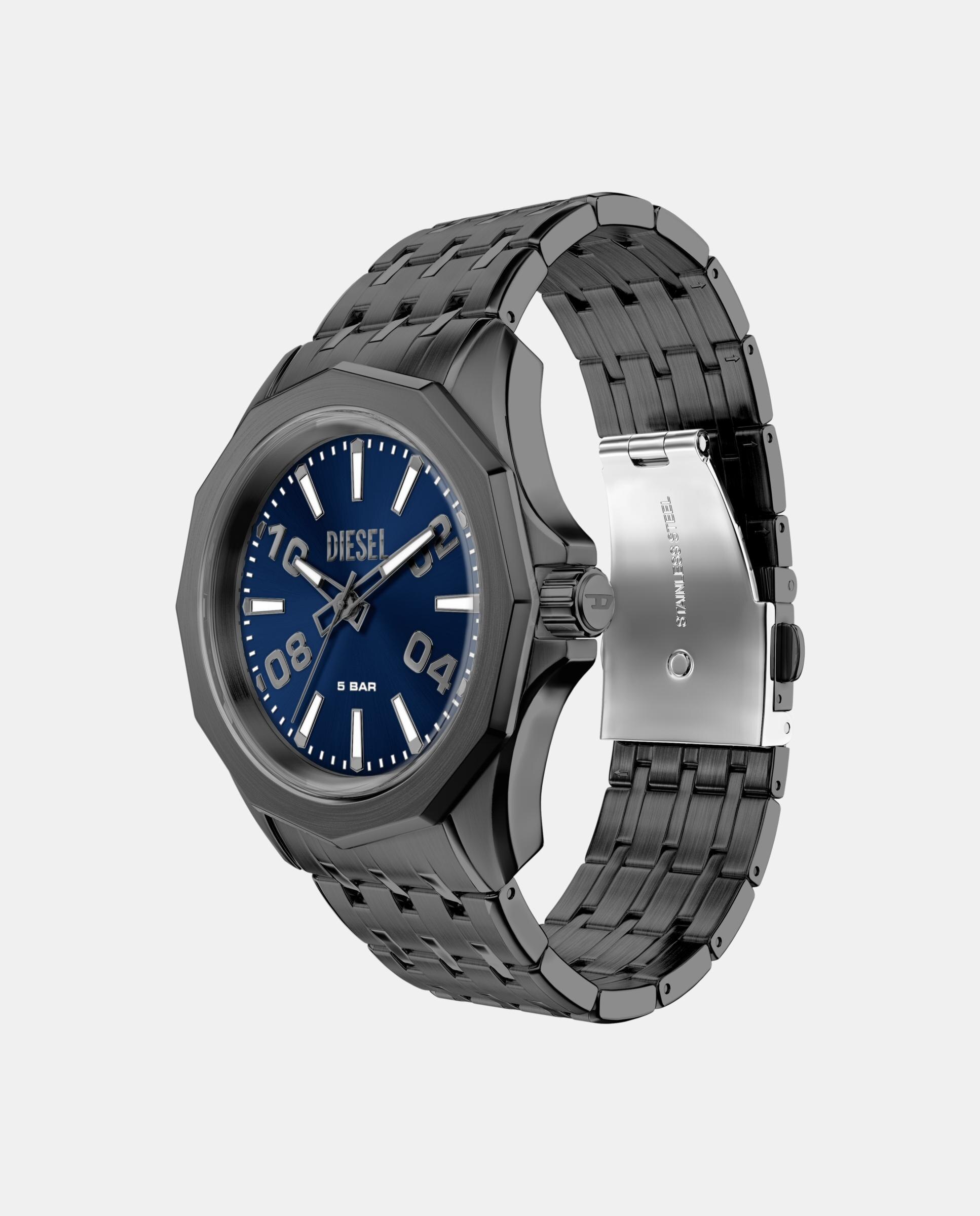Reloj de hombre stinger dz2238 de acero inoxidable con tres agujas - Diesel - Bronce Bronce-4