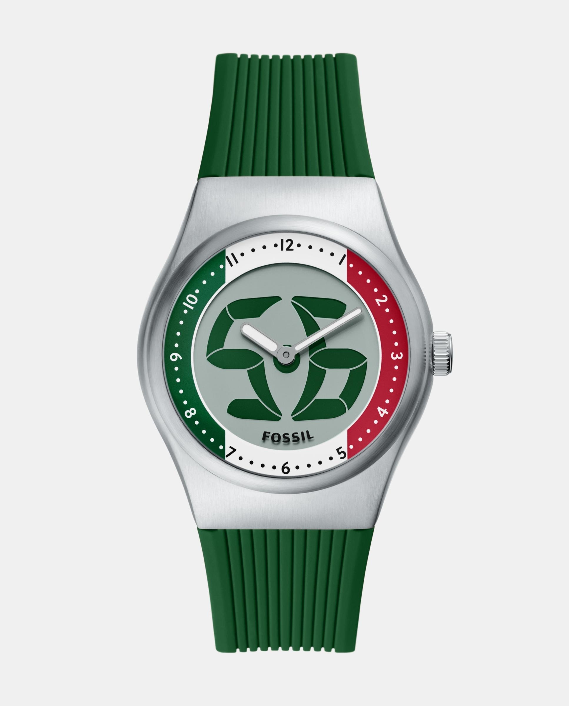 Imagen 0 de Reloj de hombre world flags big tic méxico Verde