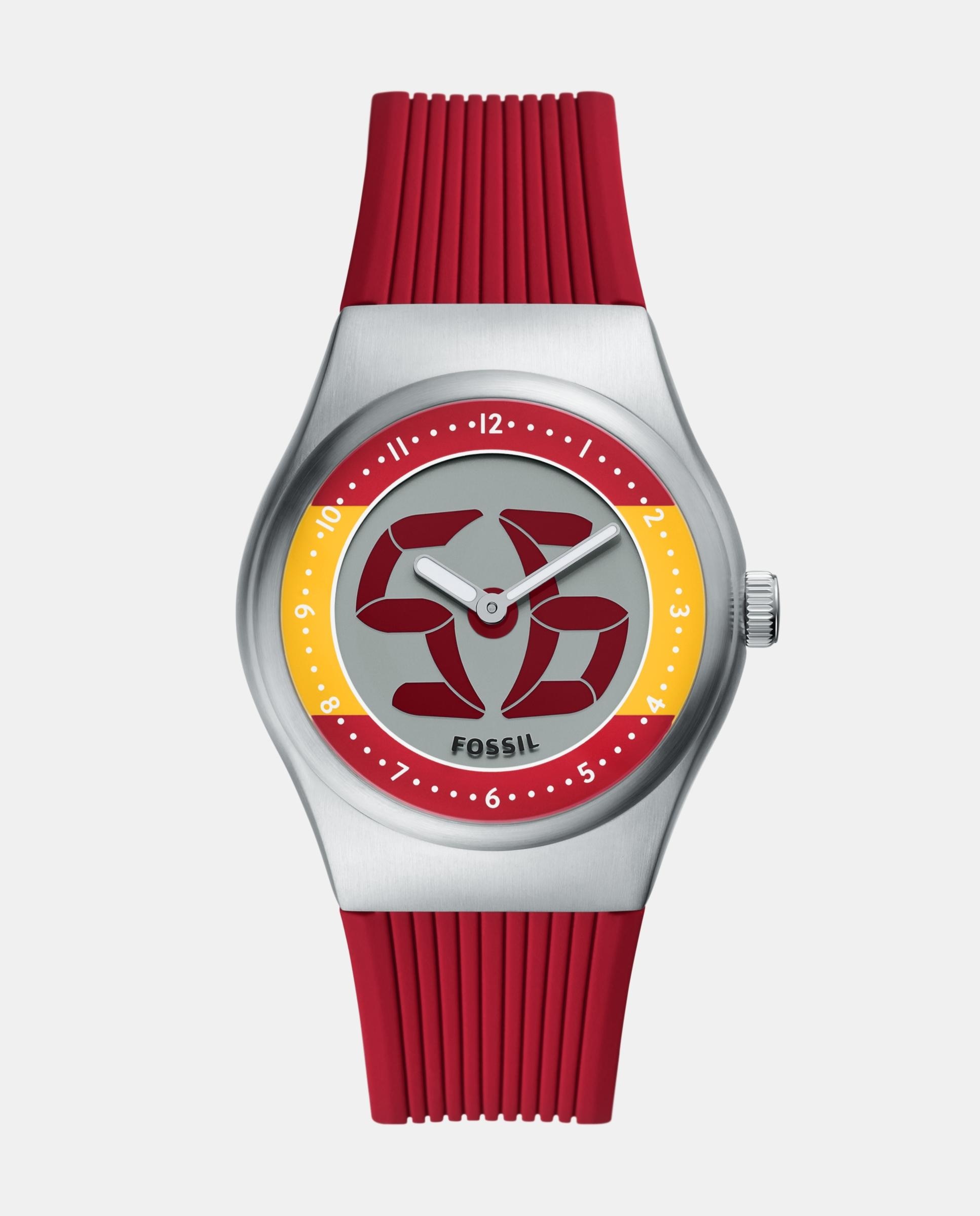 Imagen 0 de Reloj de hombre world flags big tic españa Rojo