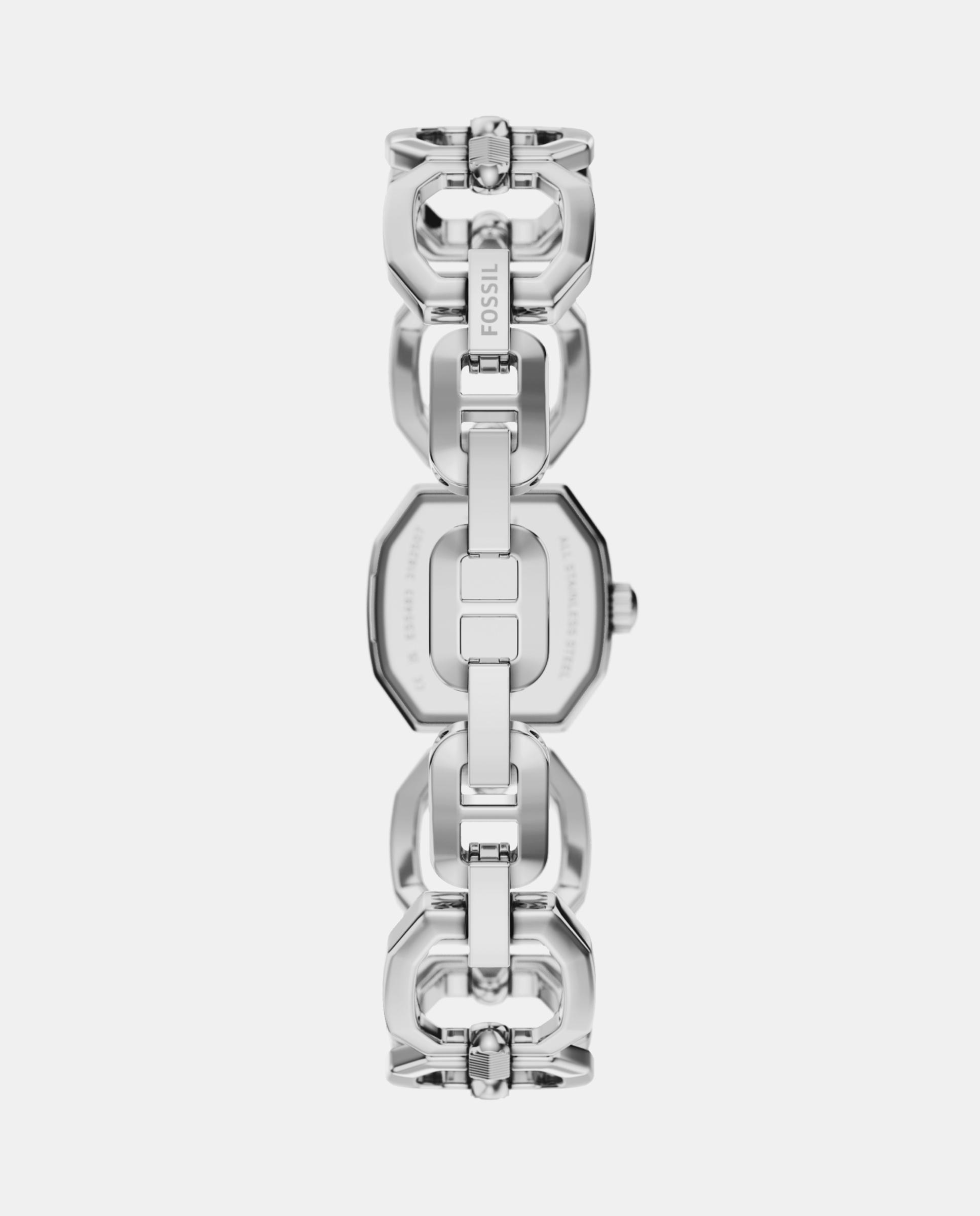 Reloj de mujer harlow mini de acero inoxidable con dos agujas - Fossil - Plateado Plateado-2